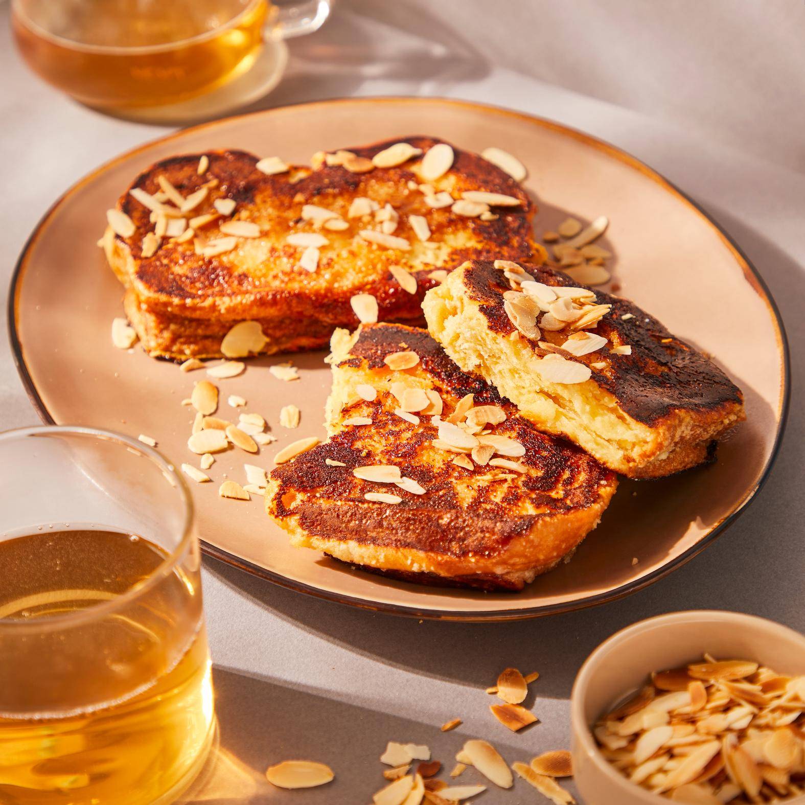 French Toast mit Mandeln und Orangenblüten - Rezepte Snack Collection MECHANICAL | Tefal