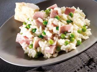 Leichtes Risotto mit Schinken und Erbsen - Rezepte Actifry Smart XL | Tefal