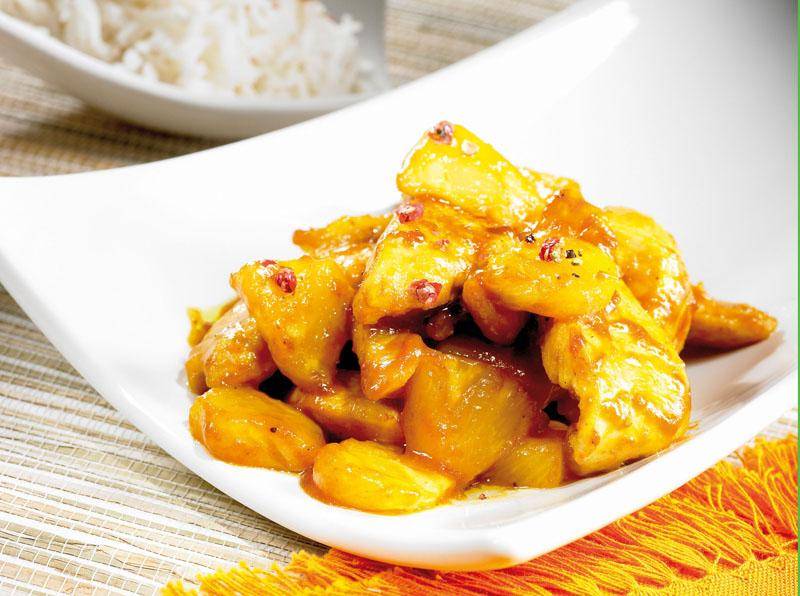 Hähnchen mit Ananas - Rezepte Actifry Express 1kg | Tefal