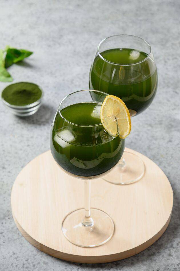 Grüne Spirulina und Zitronensaft - Rezepte Perfectmix + | Tefal
