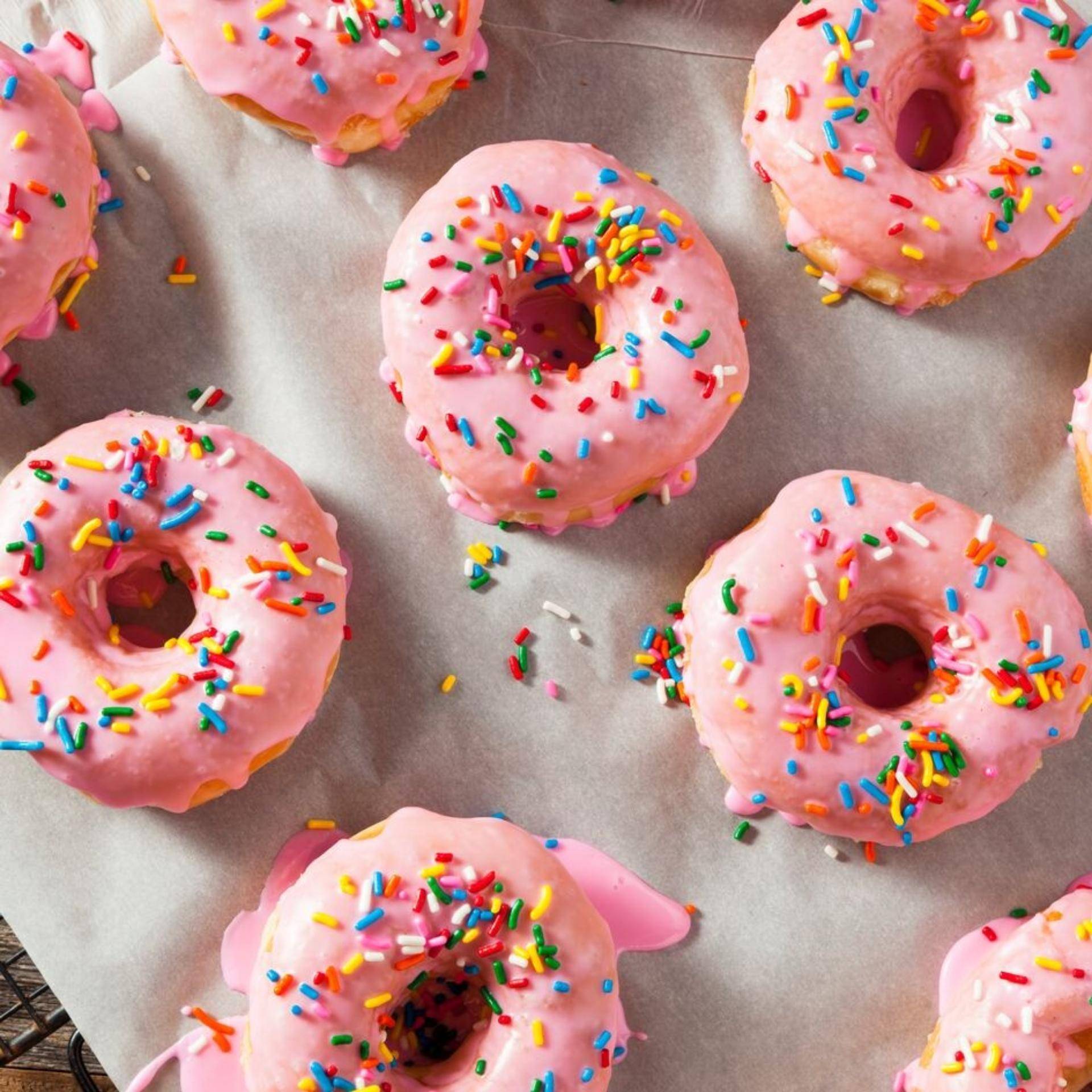 Bunte glasierte Donuts - Rezepte BAKE PARTNER | Tefal
