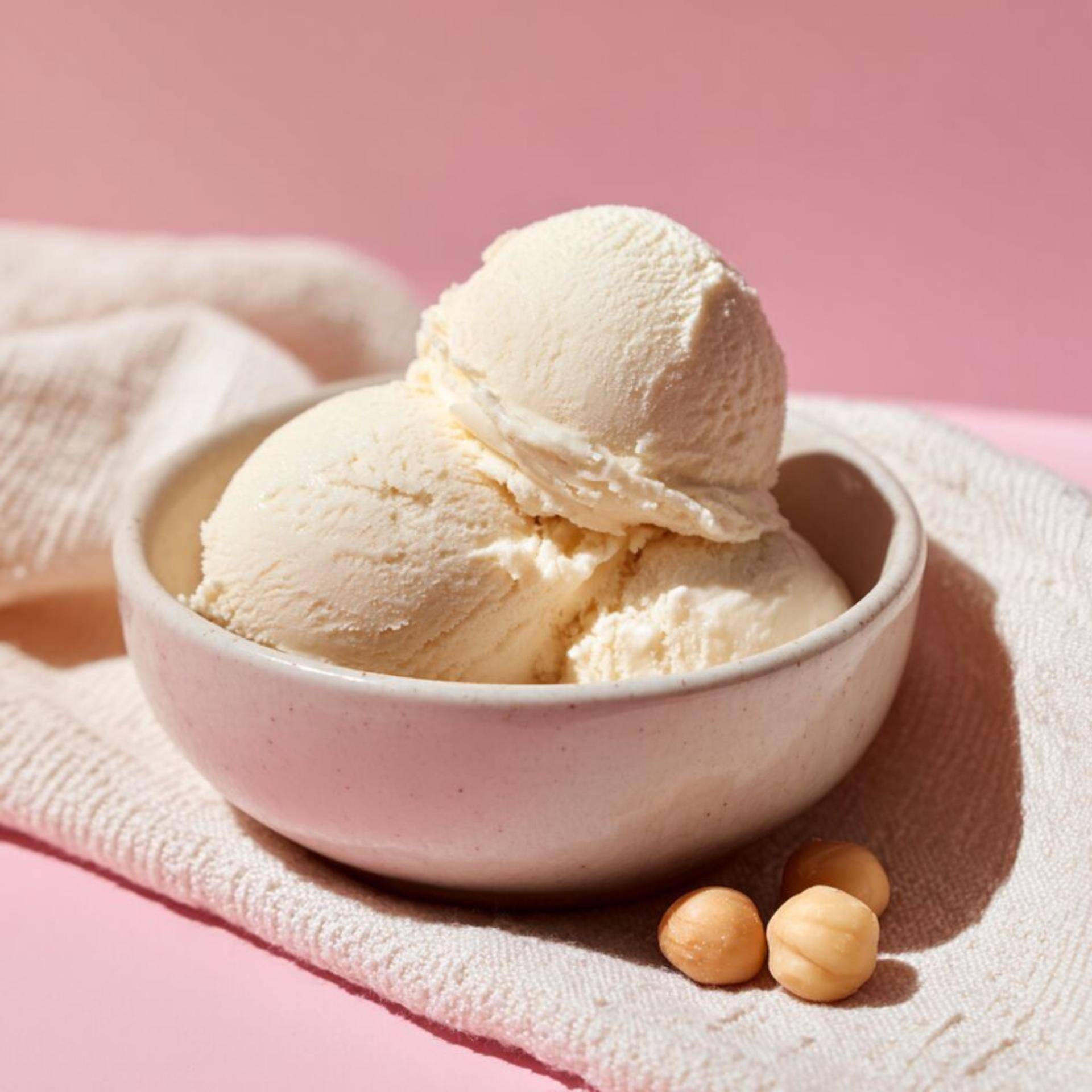 Veganes leichtes Macadamia-Eis - Rezepte Dolci | Tefal