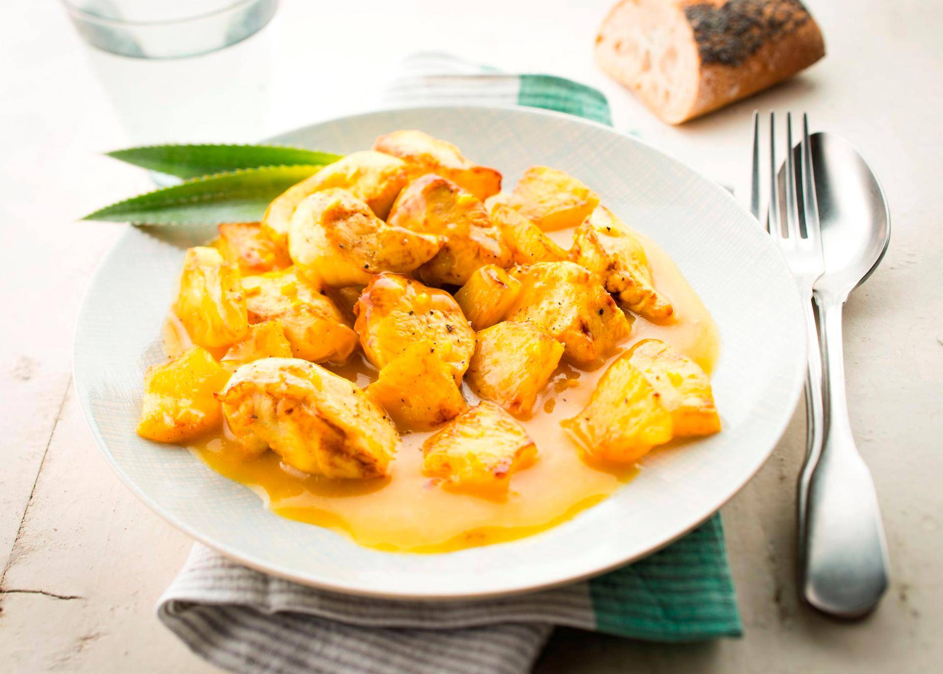 Hähnchen mit Ananas - Rezepte Actifry Smart XL | Tefal