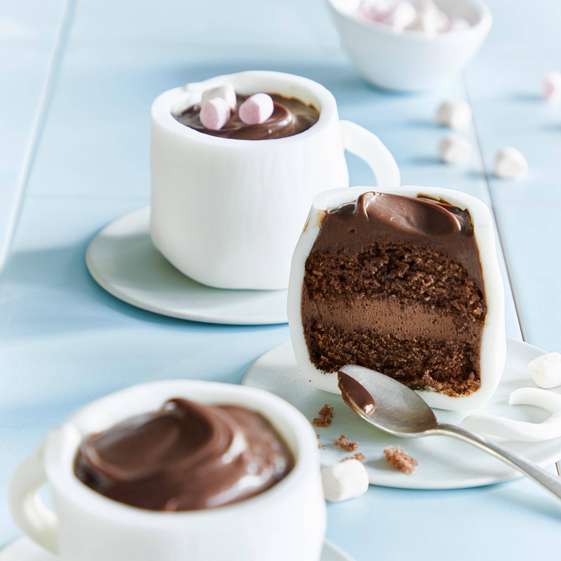 Tassen-Illusionskuchen - Rezepte Cake Factory | Tefal