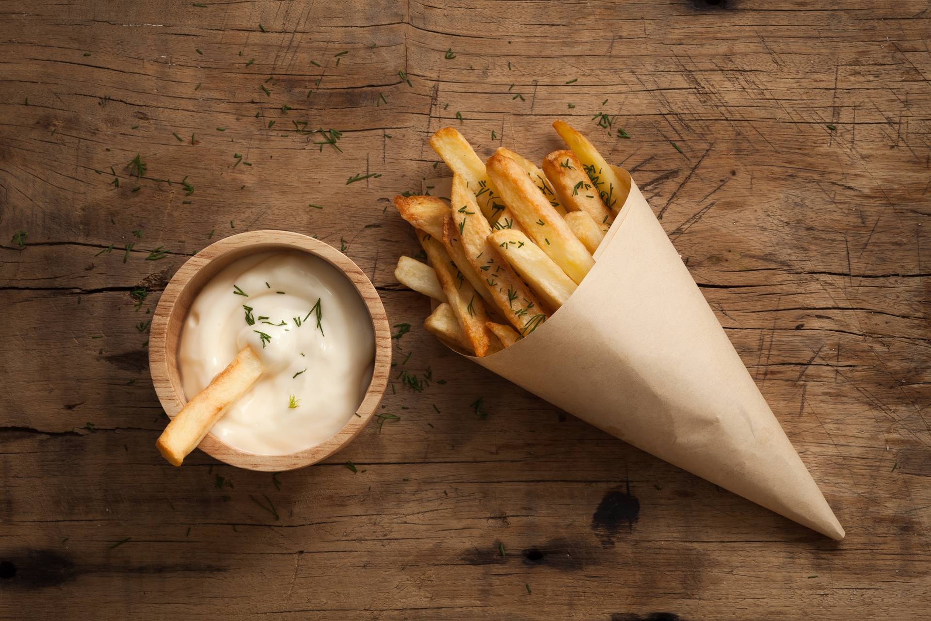 Mediterrane Pommes frites - Rezepte Actifry Genius XL | Tefal