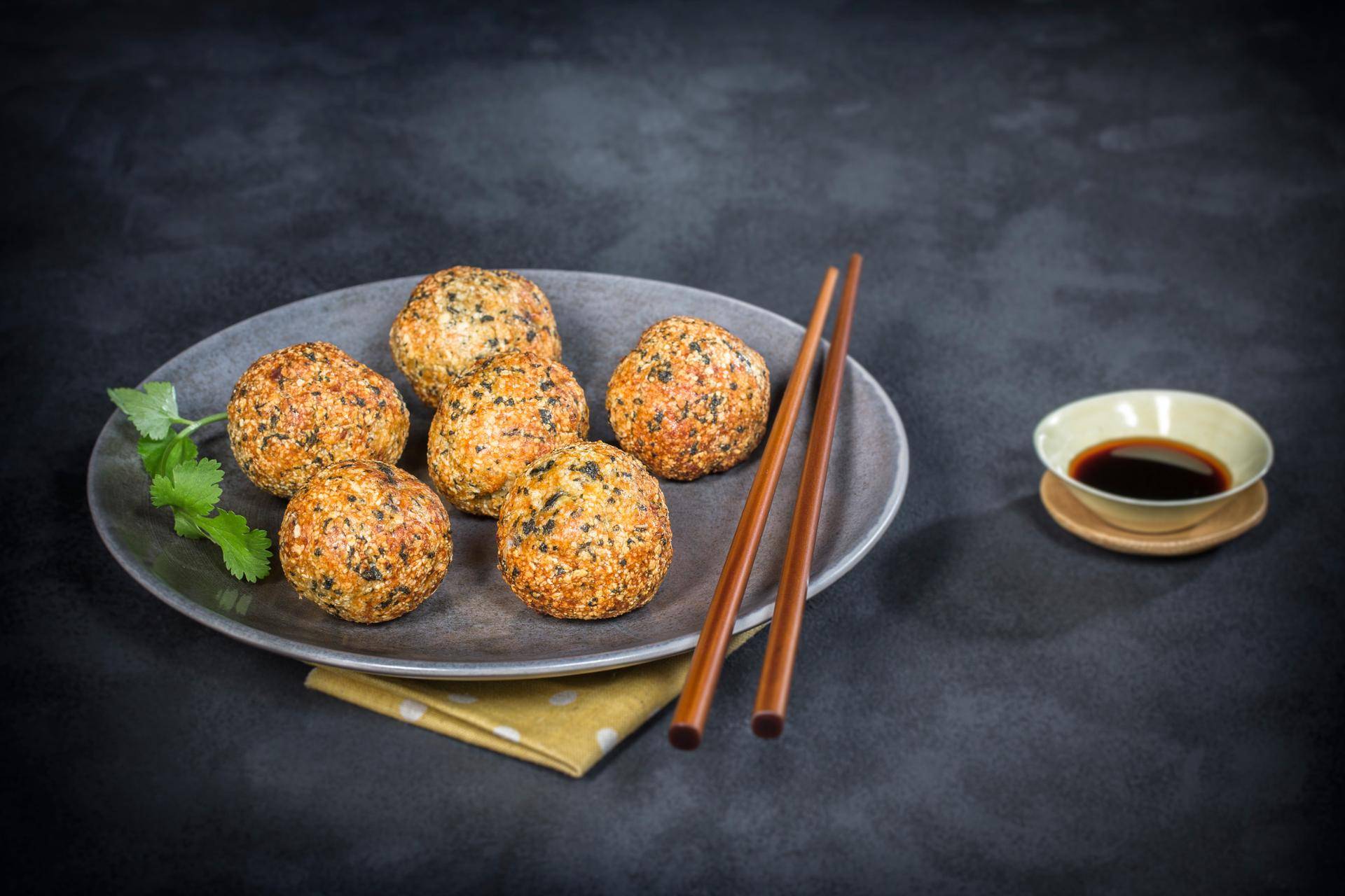 Nori-Fisch-Bällchen - Rezepte Actifry Genius XL | Tefal