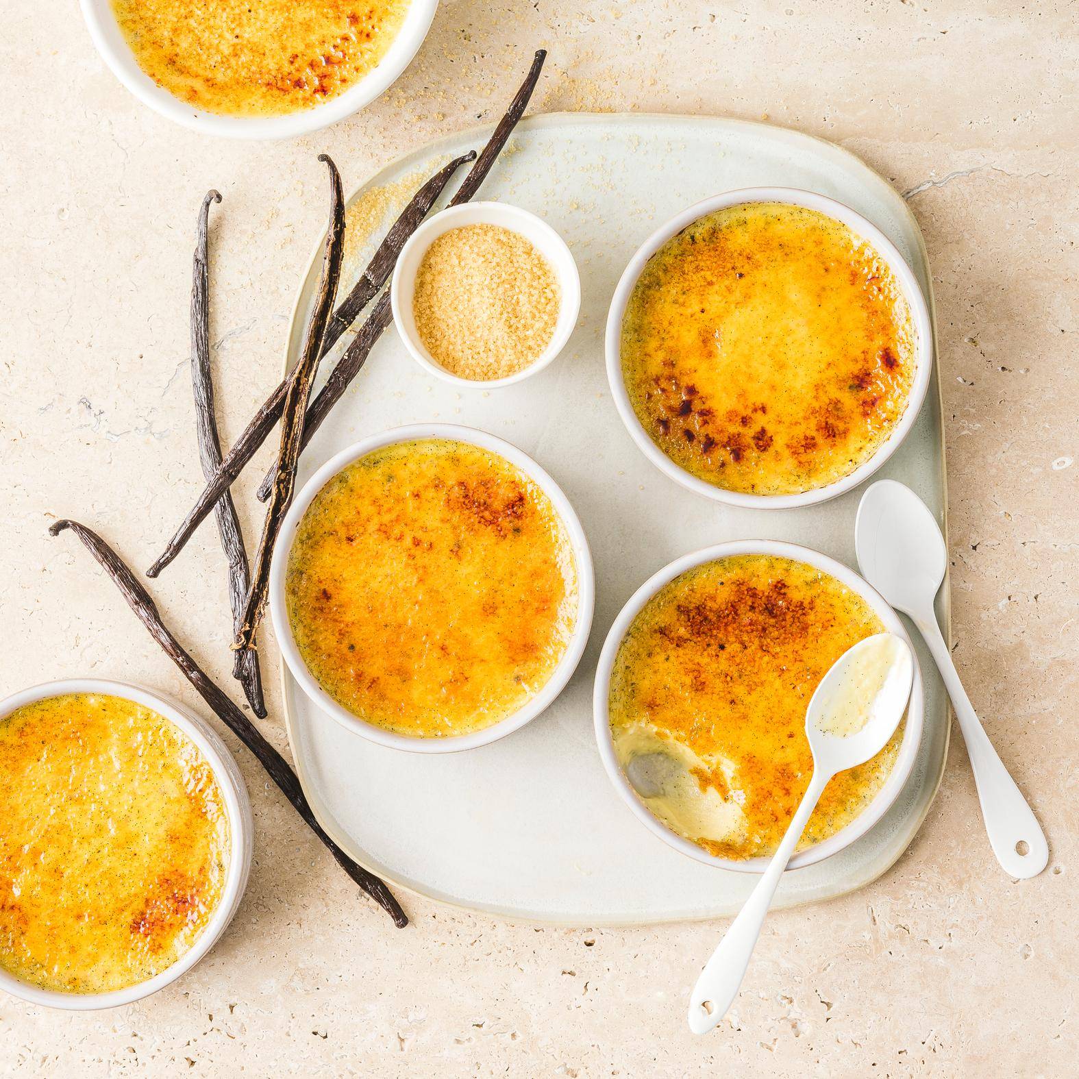 Crème Brûlée mit Bourbon-Vanille - Rezepte Kitchen Machines Touch/Touch + | Tefal