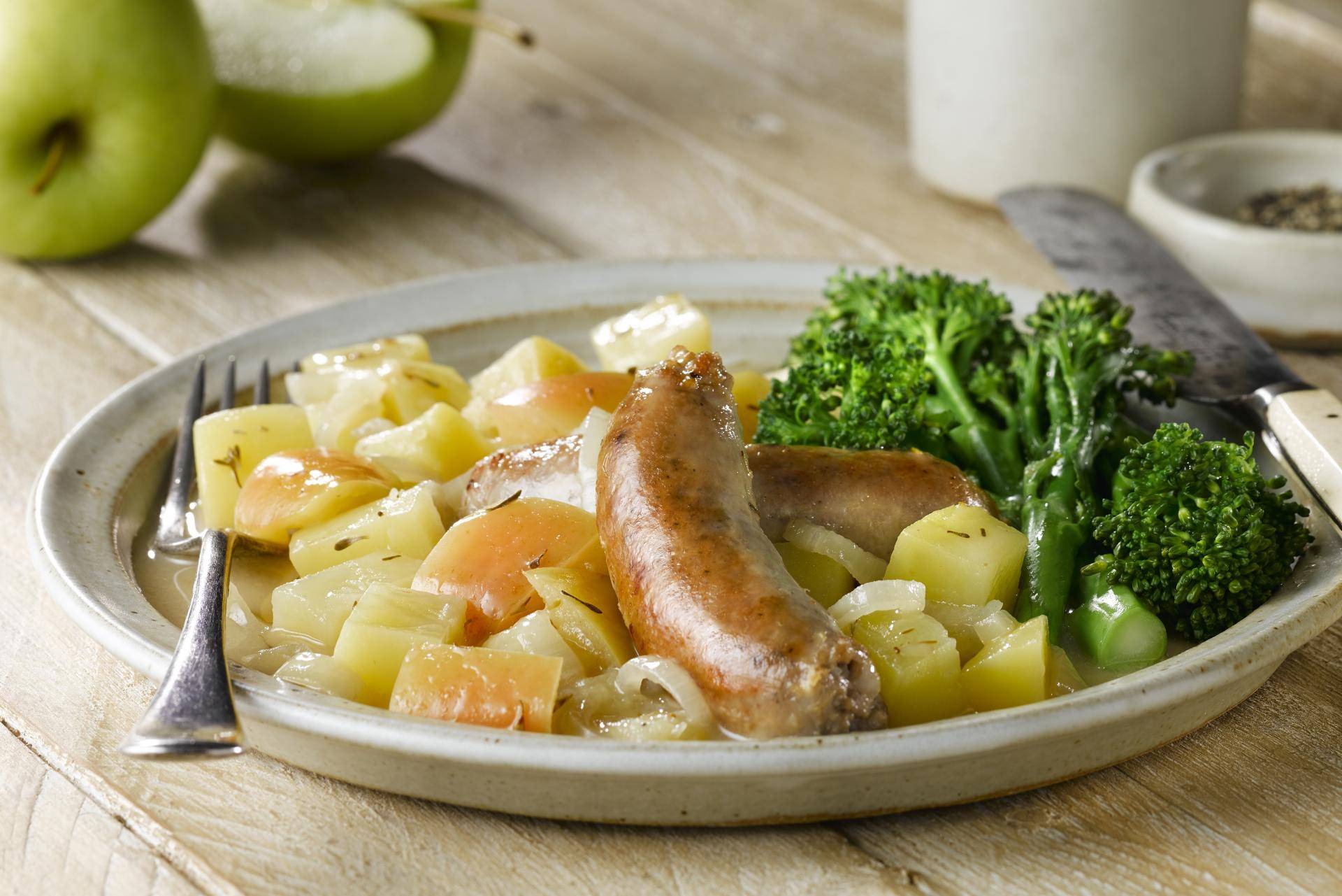 Wurst-Apfel-Auflauf - Rezepte | Tefal