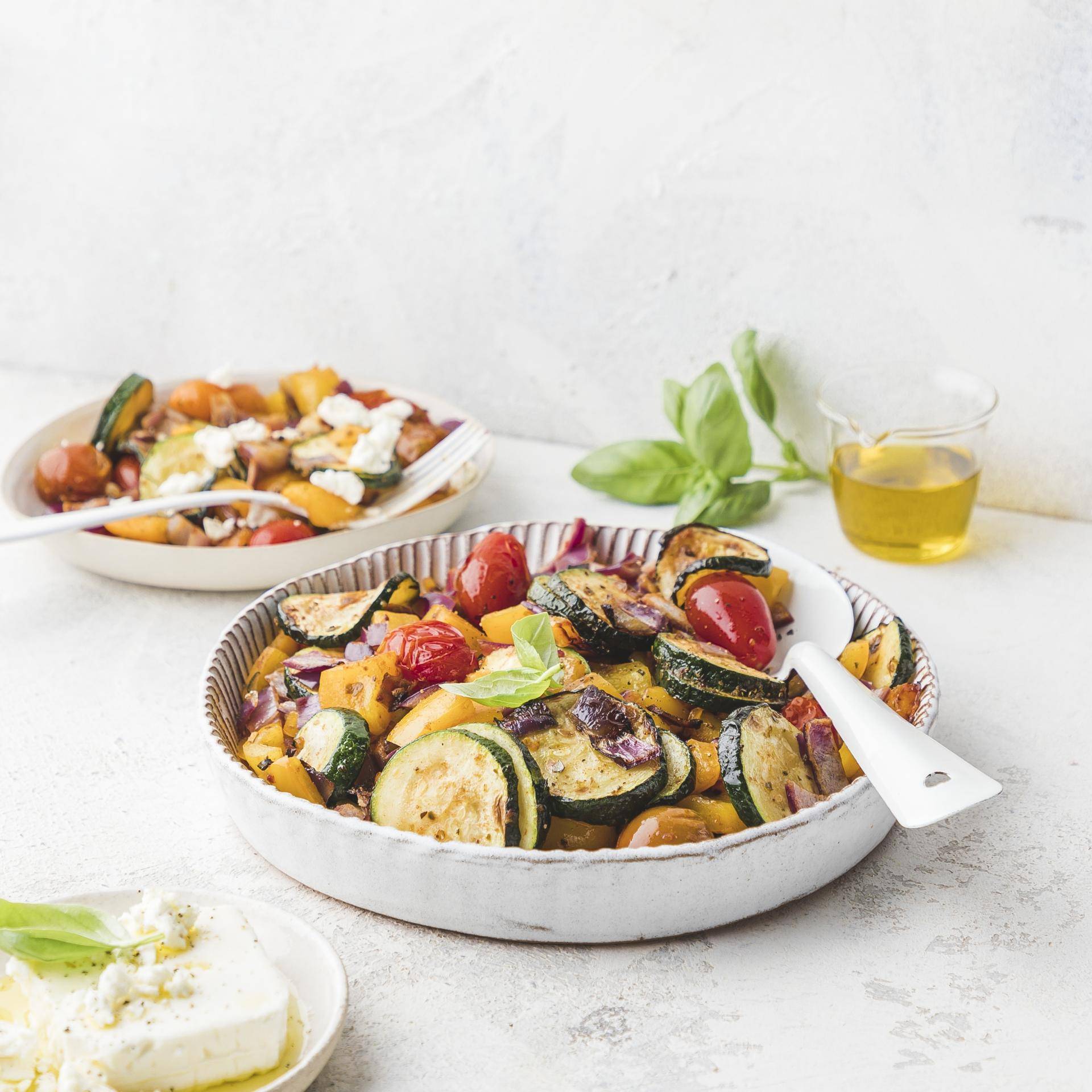 Mediterranes Gemüse - Rezepte Crisp&Go 3P | Tefal