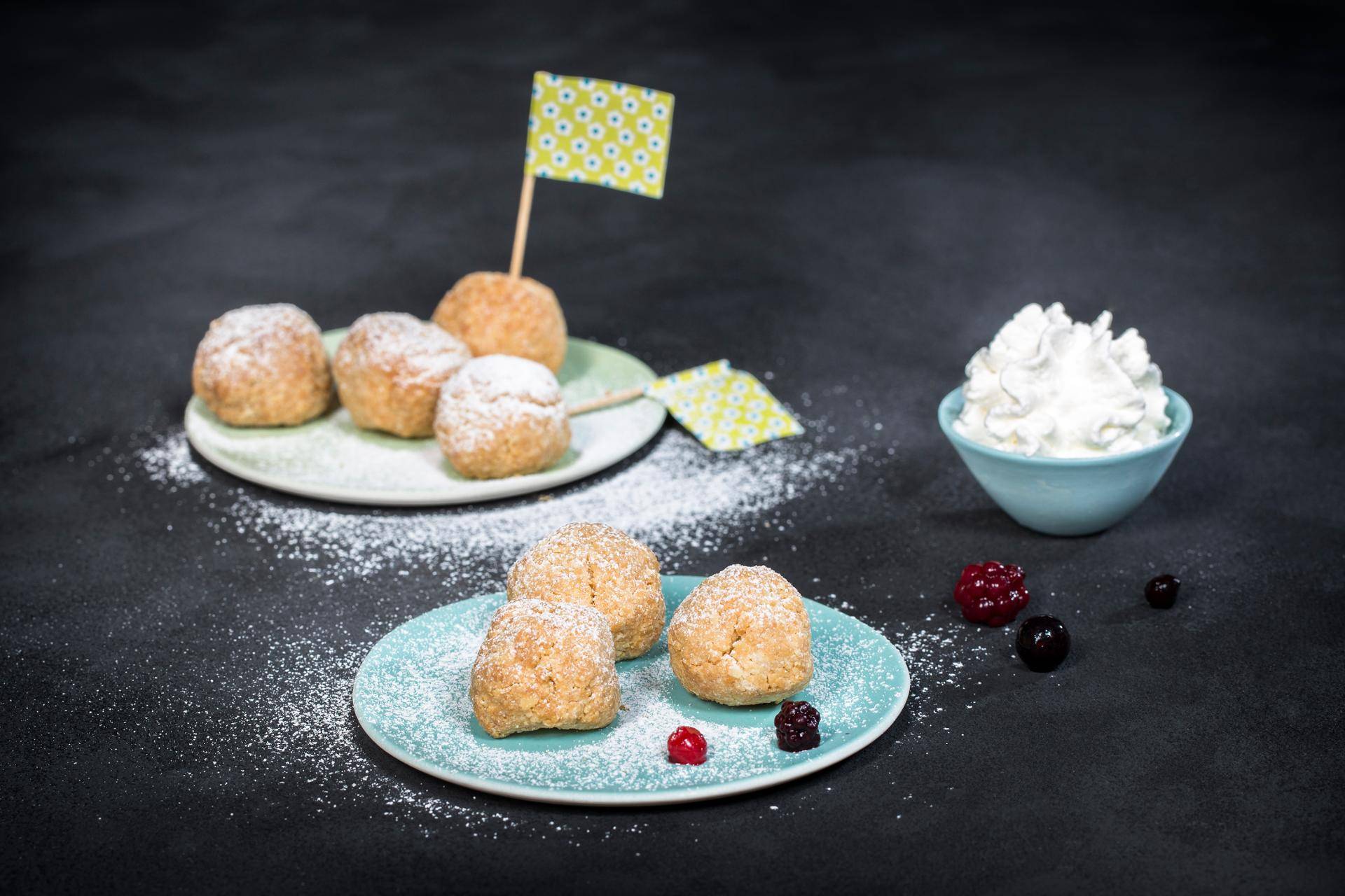 Mandel-Butterkeks-Bällchen - Rezepte Actifry Genius | Tefal