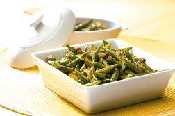 Gedünstete grüne Bohnen mit frischem Salbei und Mandeln - Rezepte Actifry Express 1kg | Tefal