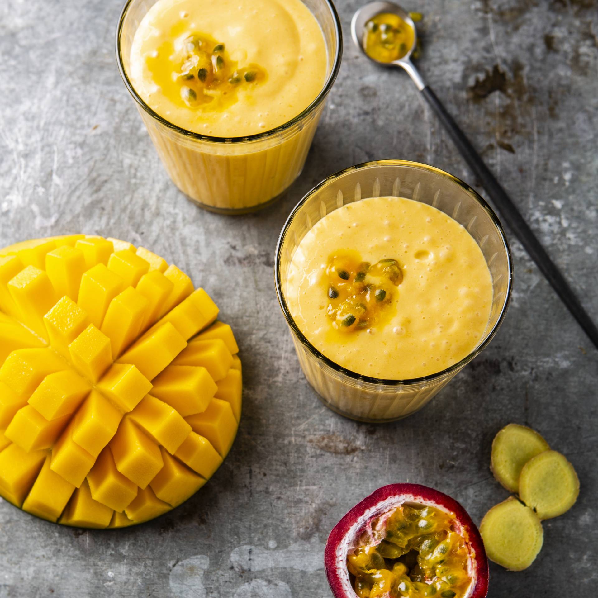 Mango-Smoothie mit Chiasamen und Hafermilch - Rezepte undefined | Tefal