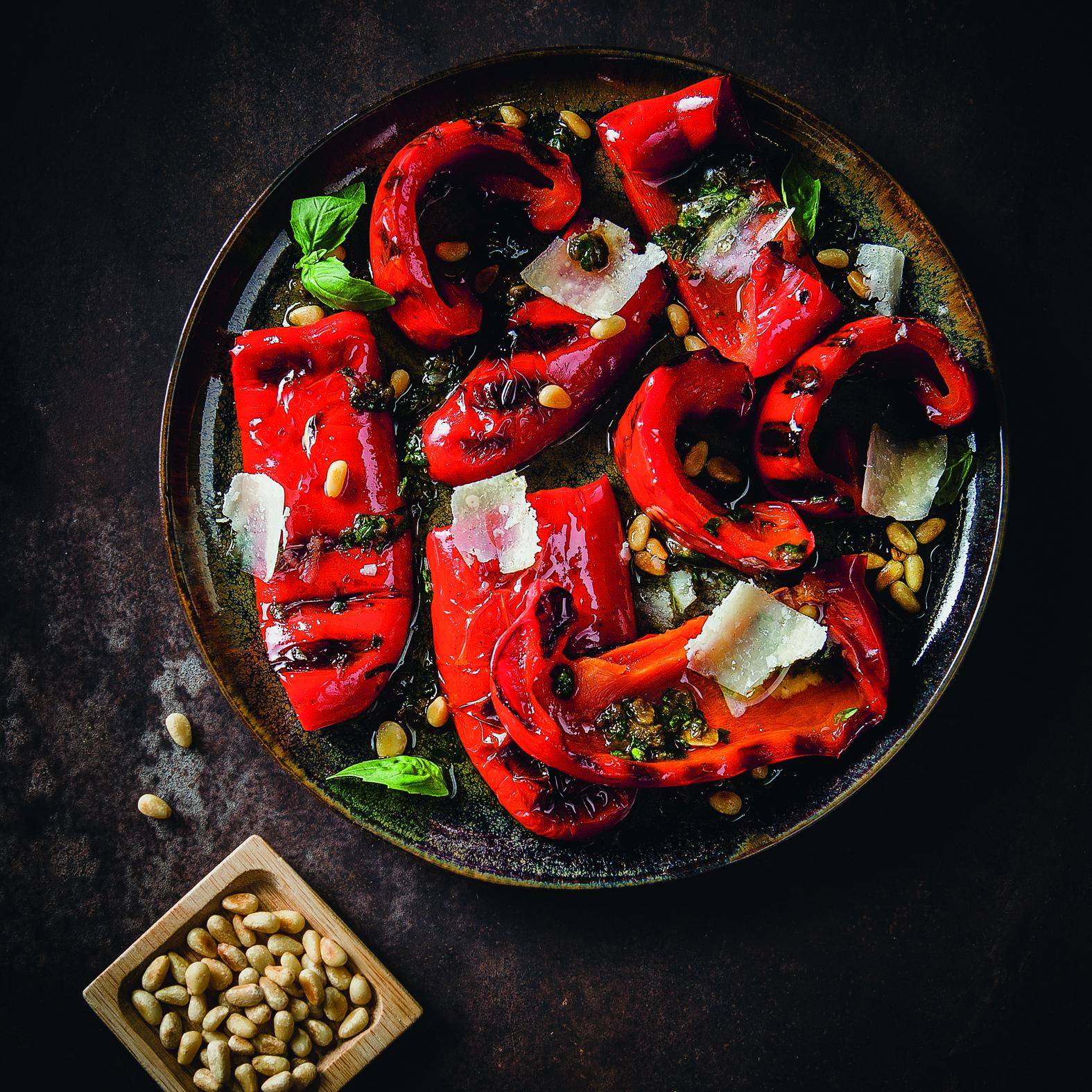 Gegrillte Paprika auf italienische Art - Rezepte Optigrill Elite | Tefal