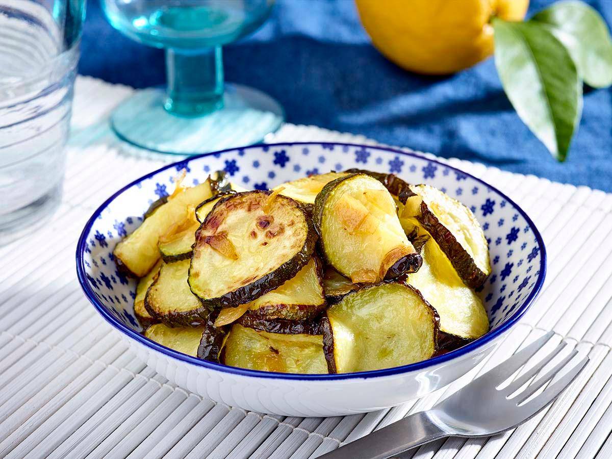 Zucchini mit eingelegter Zitrone - Rezepte Actifry Express 1kg | Tefal