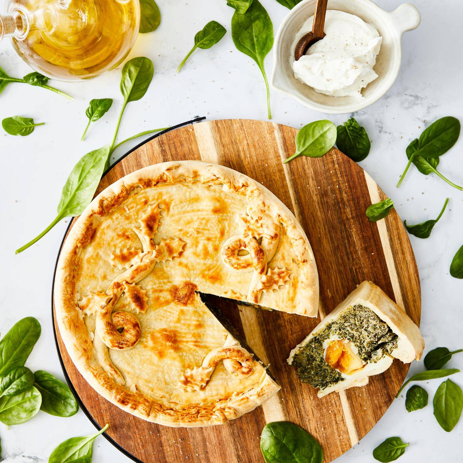 Eier und Spinat Quiche - Rezepte EASY FRY GRILL & STEAM 3 in 1 | Tefal