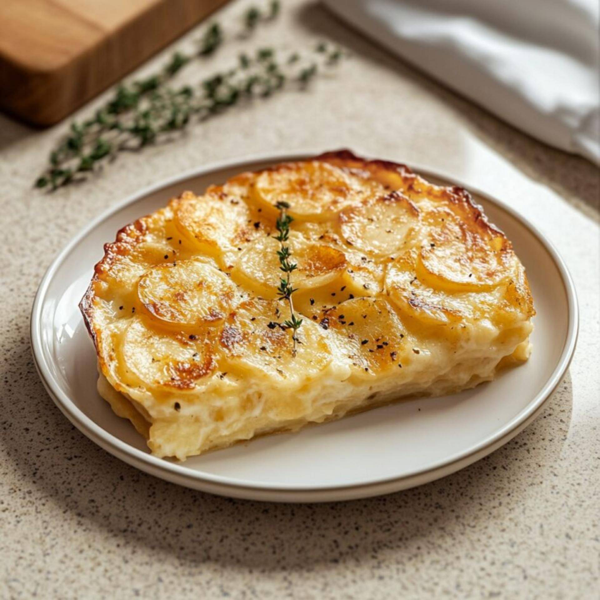 Schnelles Dauphinois-Gratin - Rezepte Smartcook Fry | Tefal