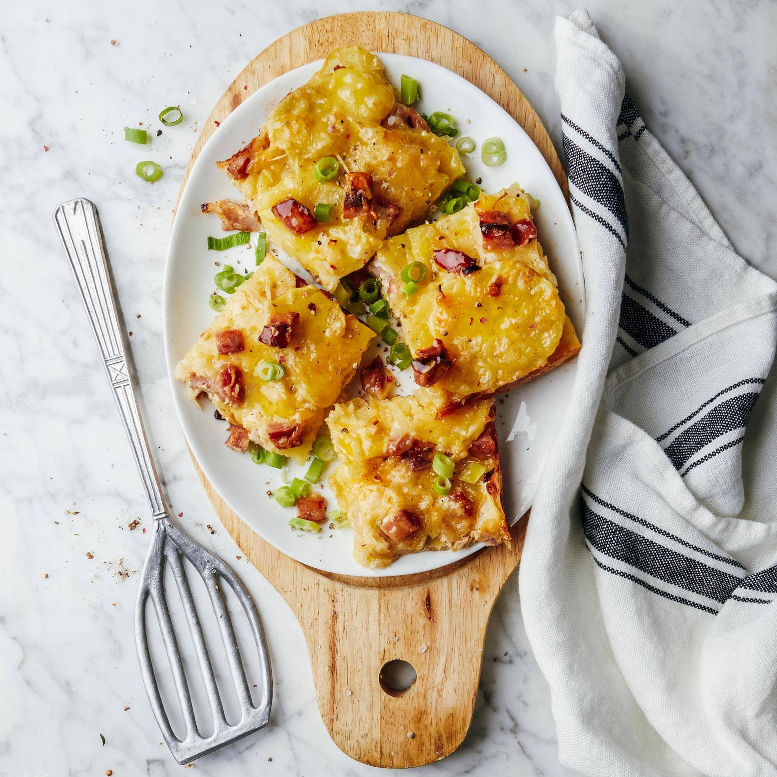 Kartoffel-Würstchen-Gratin - Rezepte OptiGrill 4in1 | Tefal