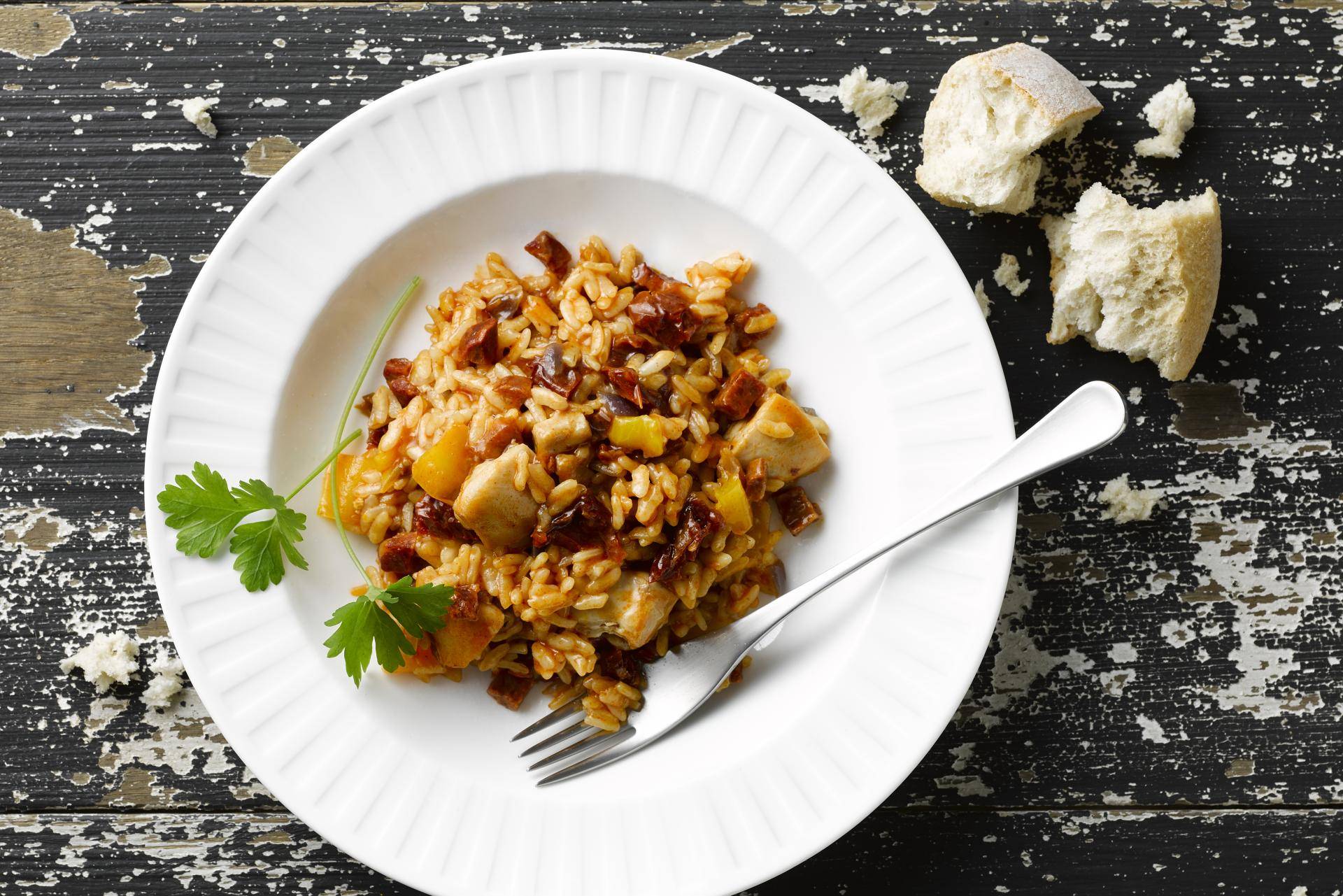 Risotto mit Huhn und Chorizo - Rezepte undefined | Tefal