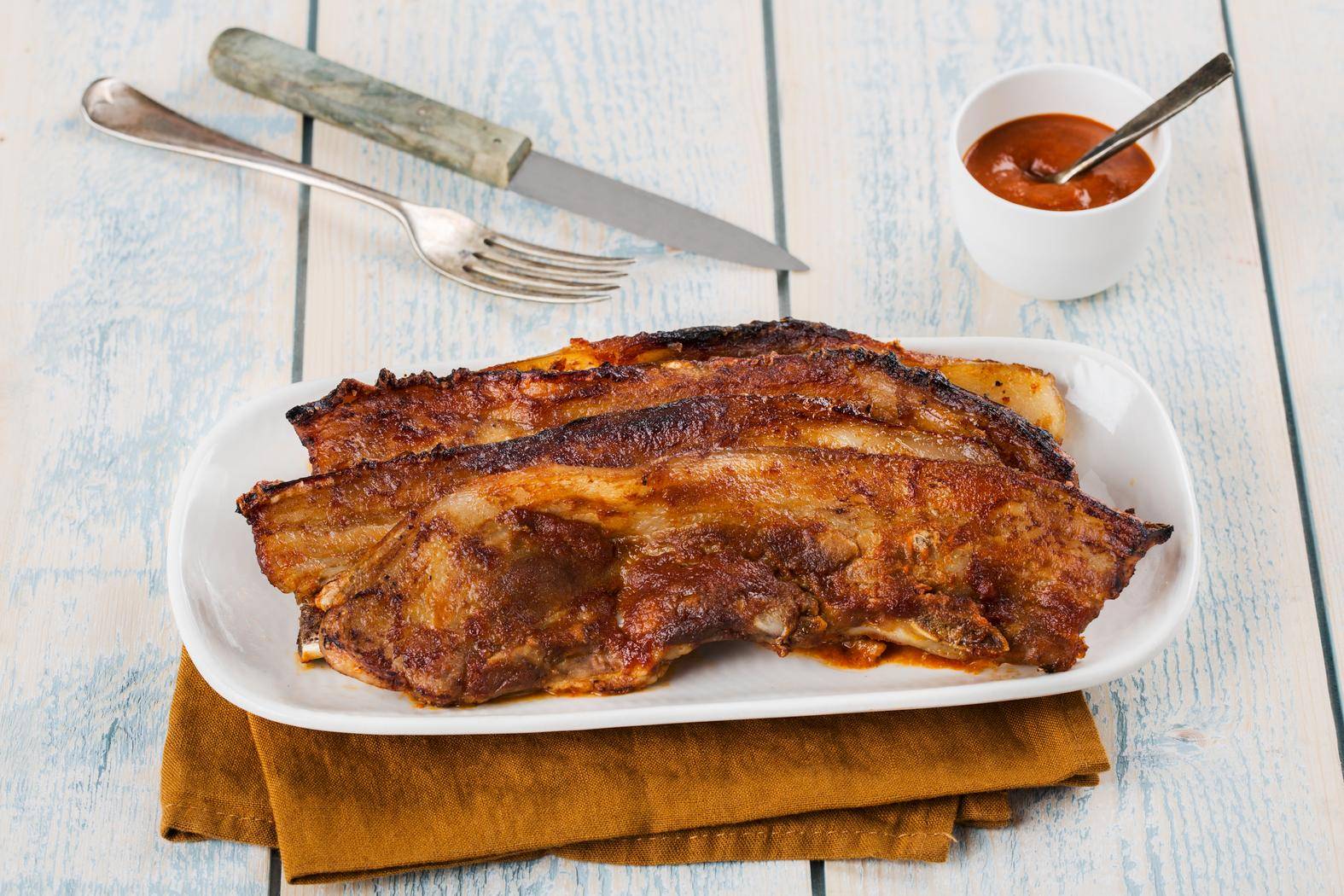 BBQ-Schweinebauch - Rezepte EASY FRY GRILL & STEAM 3 in 1 | Tefal