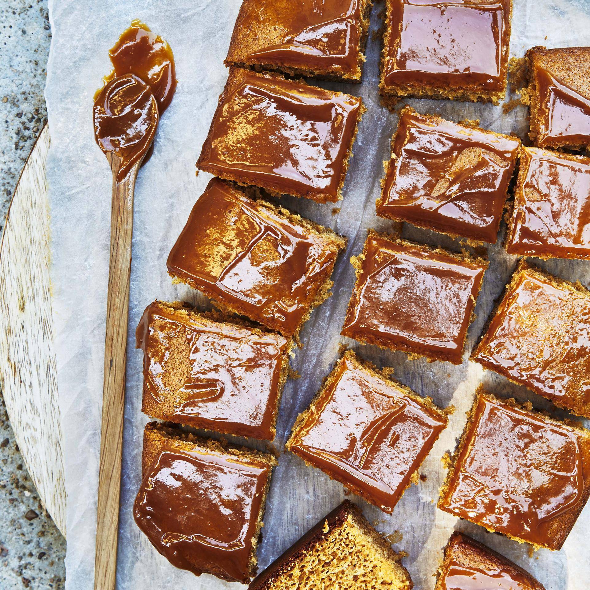 Karamellkuchen mit gesalzener Butter - Rezepte Cake Factory | Tefal