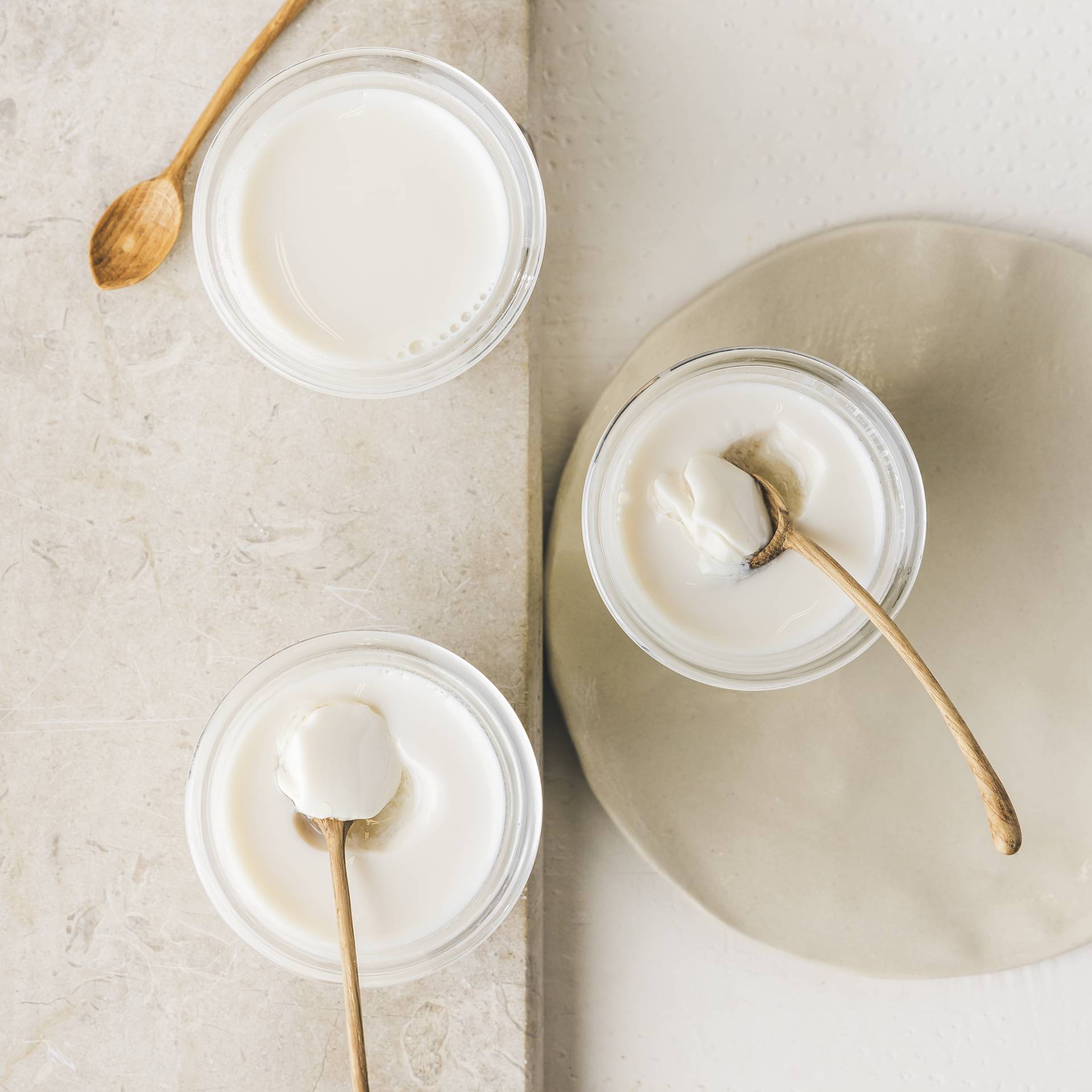 Soja- und Vanillejoghurt - Rezepte Easy fry Silence XL / Essential XL | Tefal