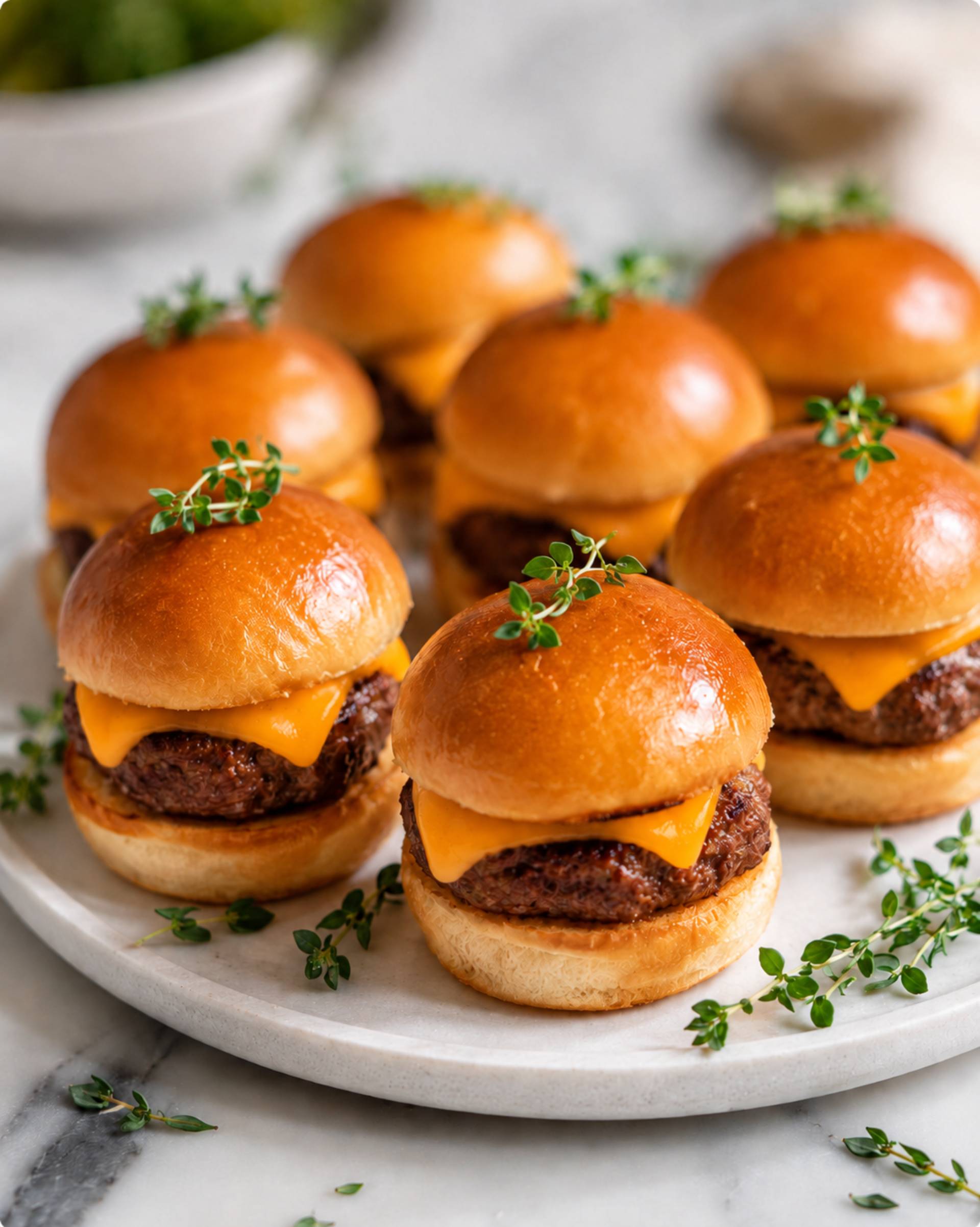 Mini-Burger - Rezepte Crisp&Go 3P | Tefal