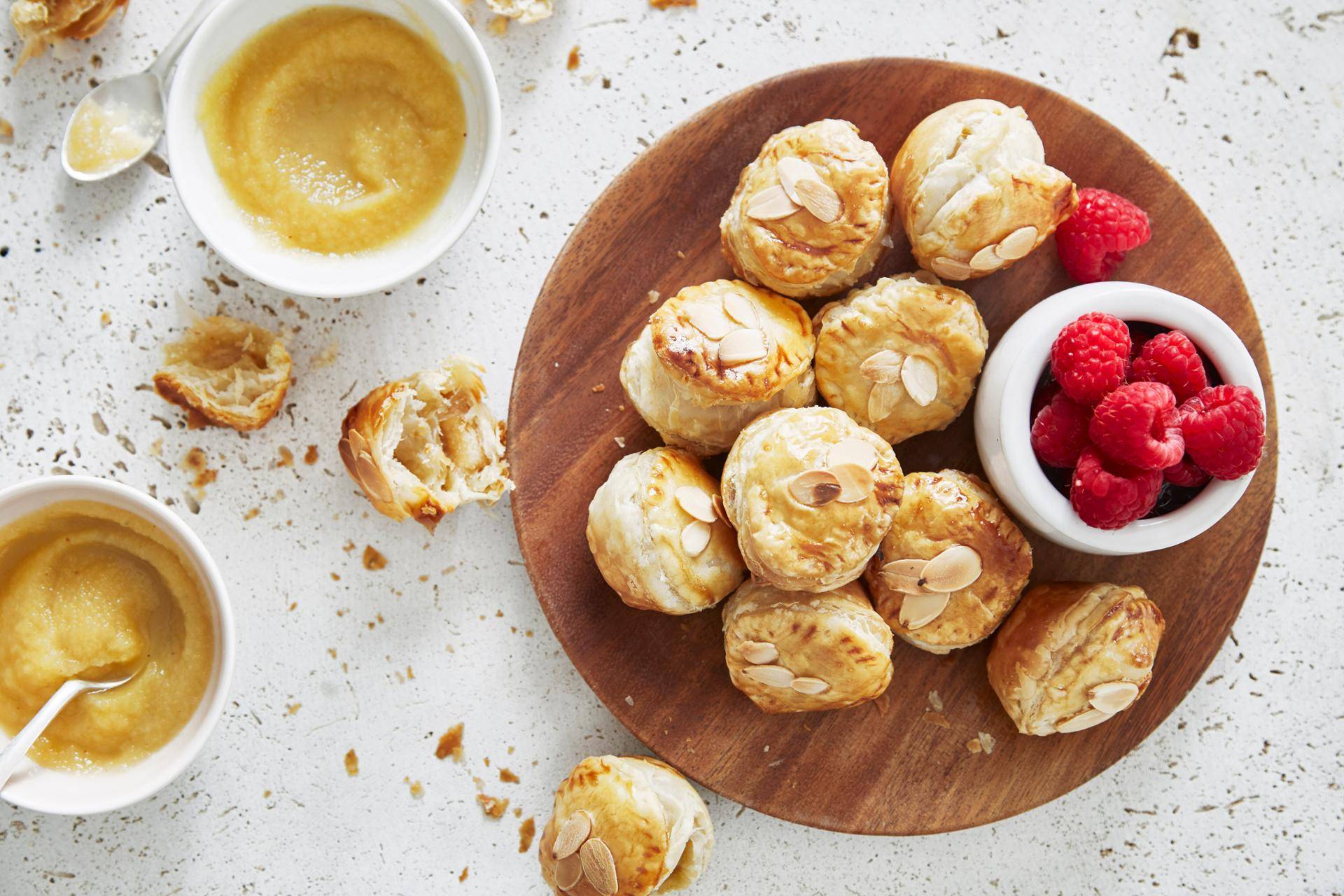 Mini-Teigtaschen mit Apfel-Marzipan-Füllung - Rezepte Cake Factory | Tefal