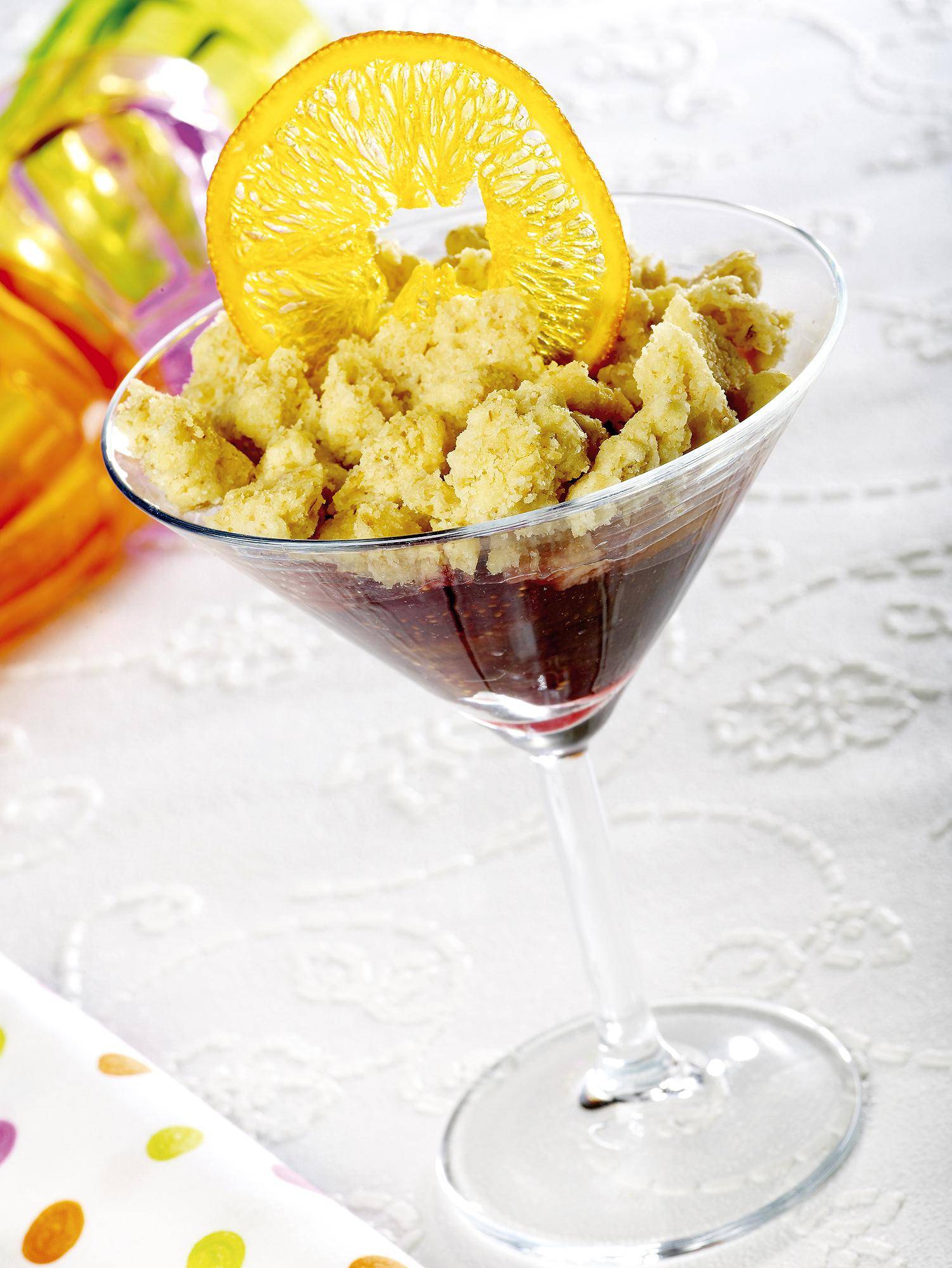 Crumble aus gerösteten Feigen und Orangen - Rezepte Actifry Express 1kg | Tefal