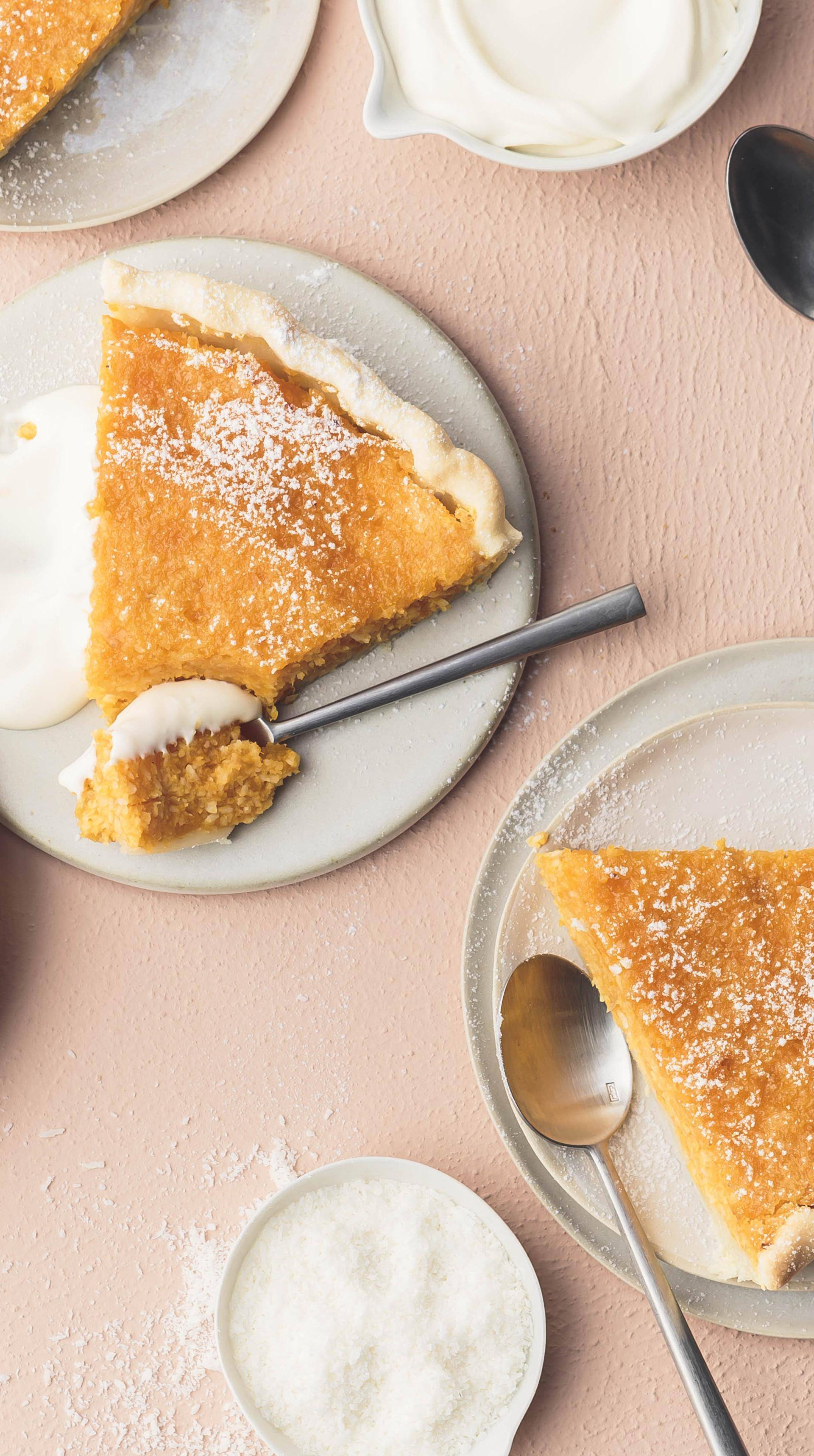 Kuchen mit Butternusskürbis und Kokosnuss - Rezepte Turbo Cuisine & Fry | Tefal