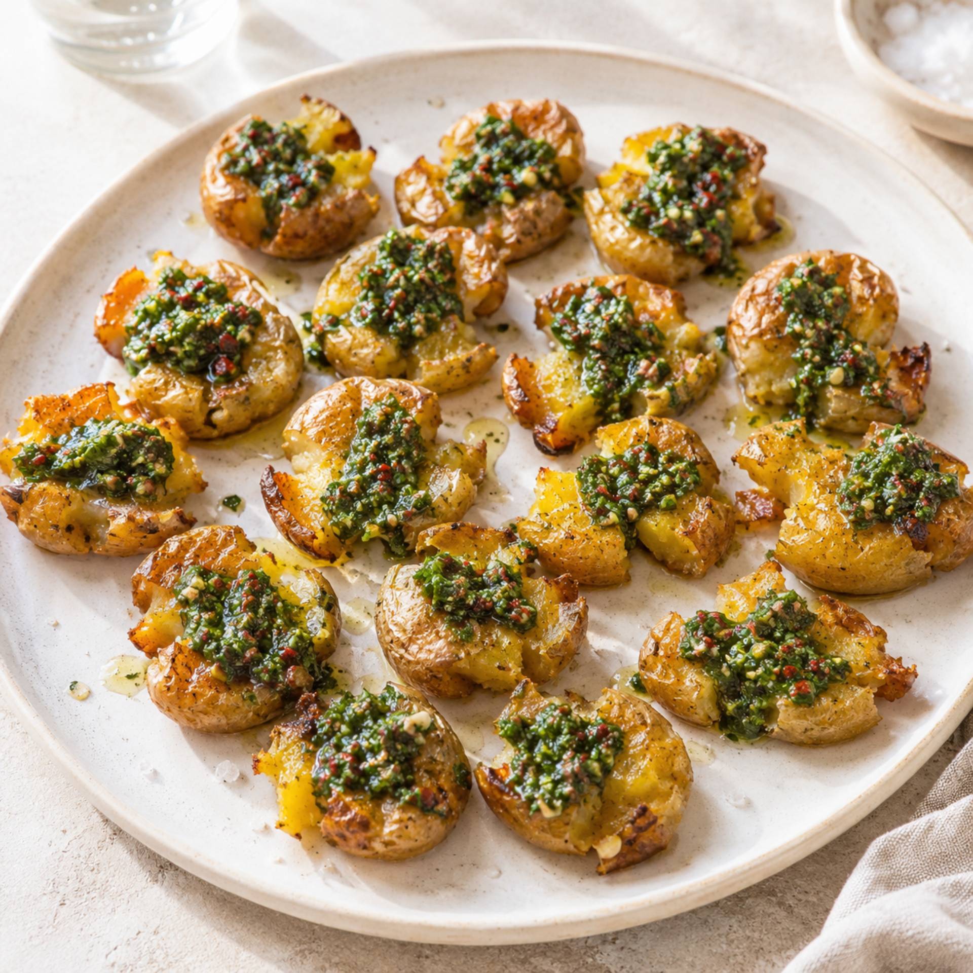 Gesmashte Babykartoffeln - Rezepte Crisp&Go 4P | Tefal