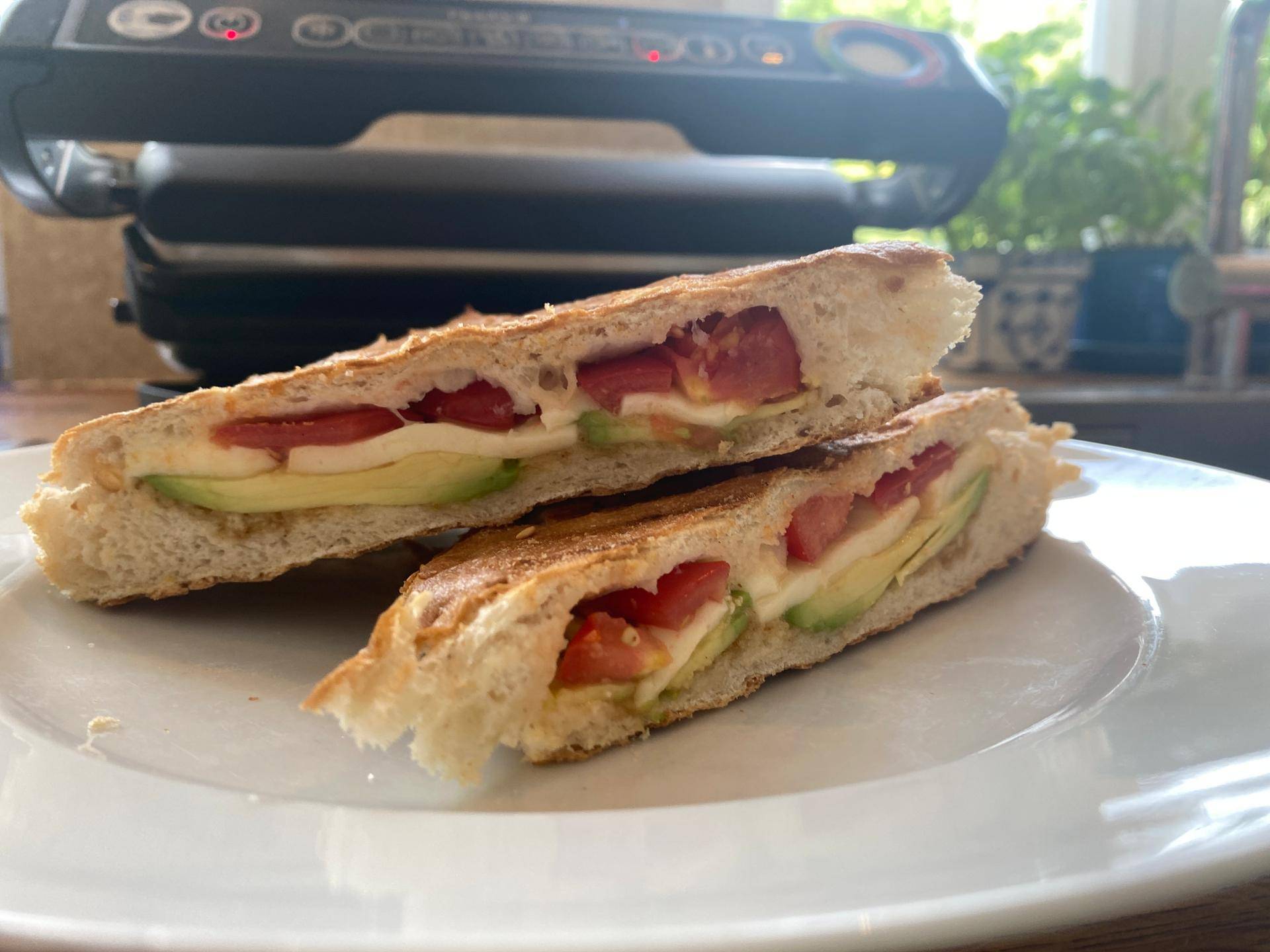 Avocado-Käse Sandwich - Rezepte OptiGrill Connect | Tefal
