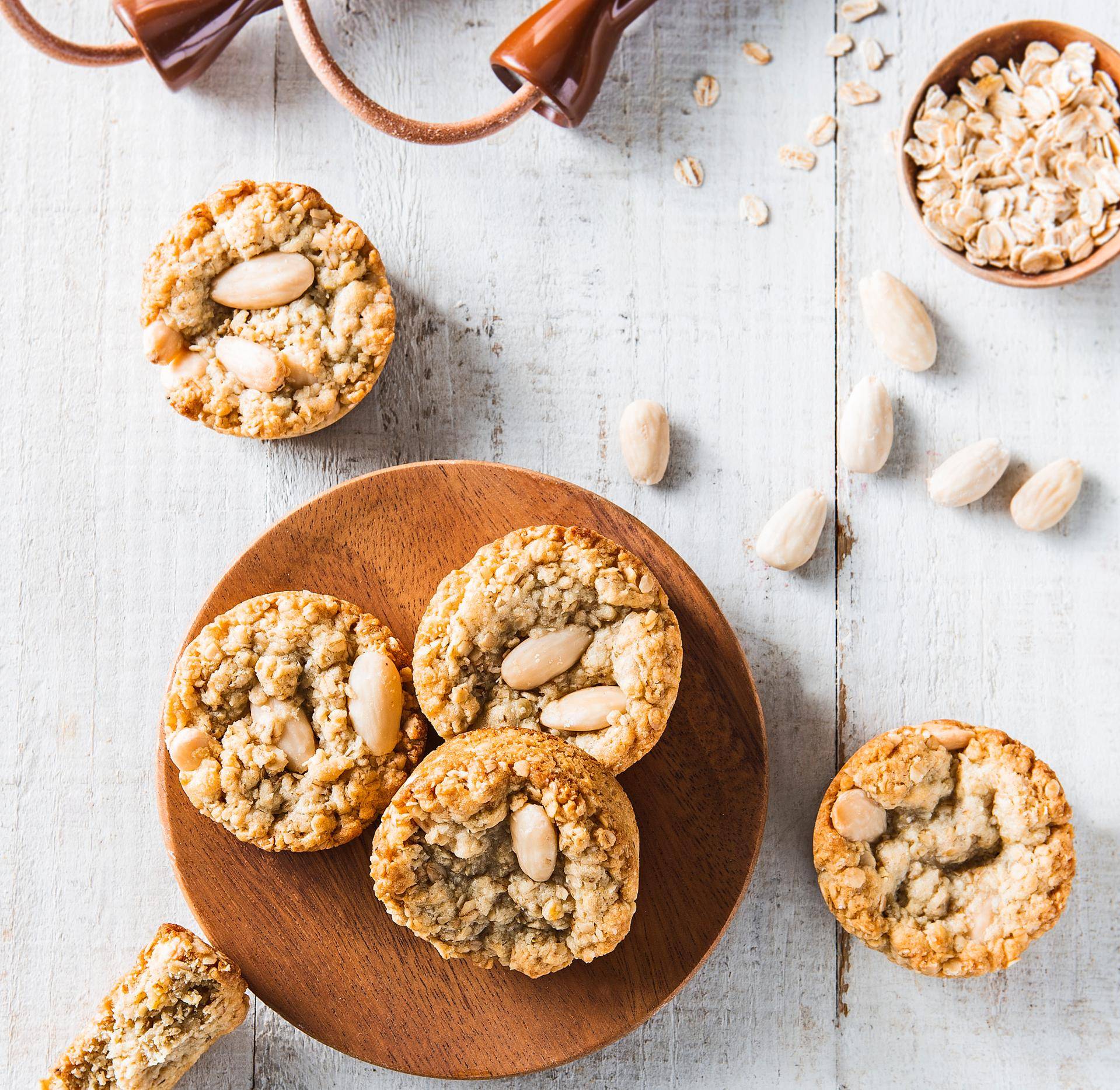 Haferflocken und Mandel Küchlein - Rezepte Cake Factory | Tefal