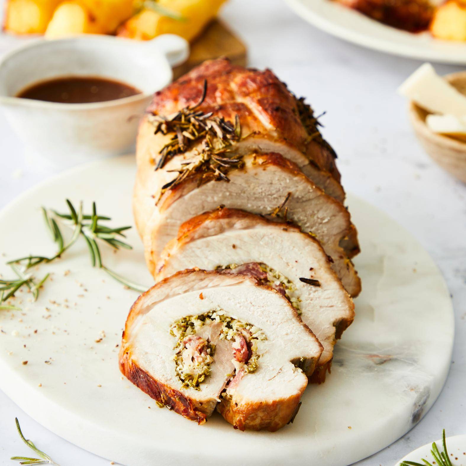 Gefüllter Schweinebraten mit Zitrone - Rezepte EASY FRY GRILL & STEAM 3 in 1 | Tefal