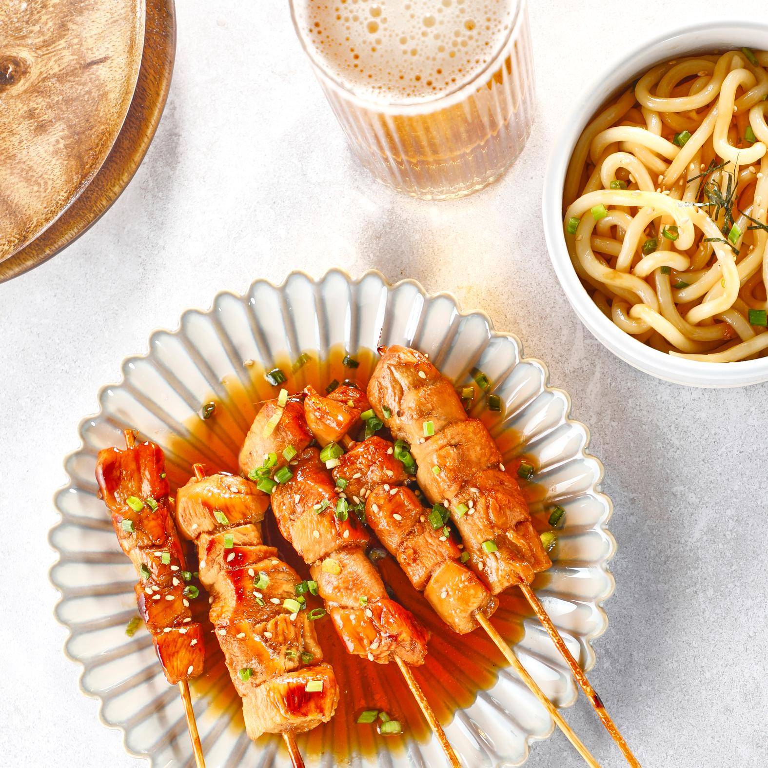 Yakitori-Hühnerspieße - Rezepte Pfannen & Töpfe | Tefal