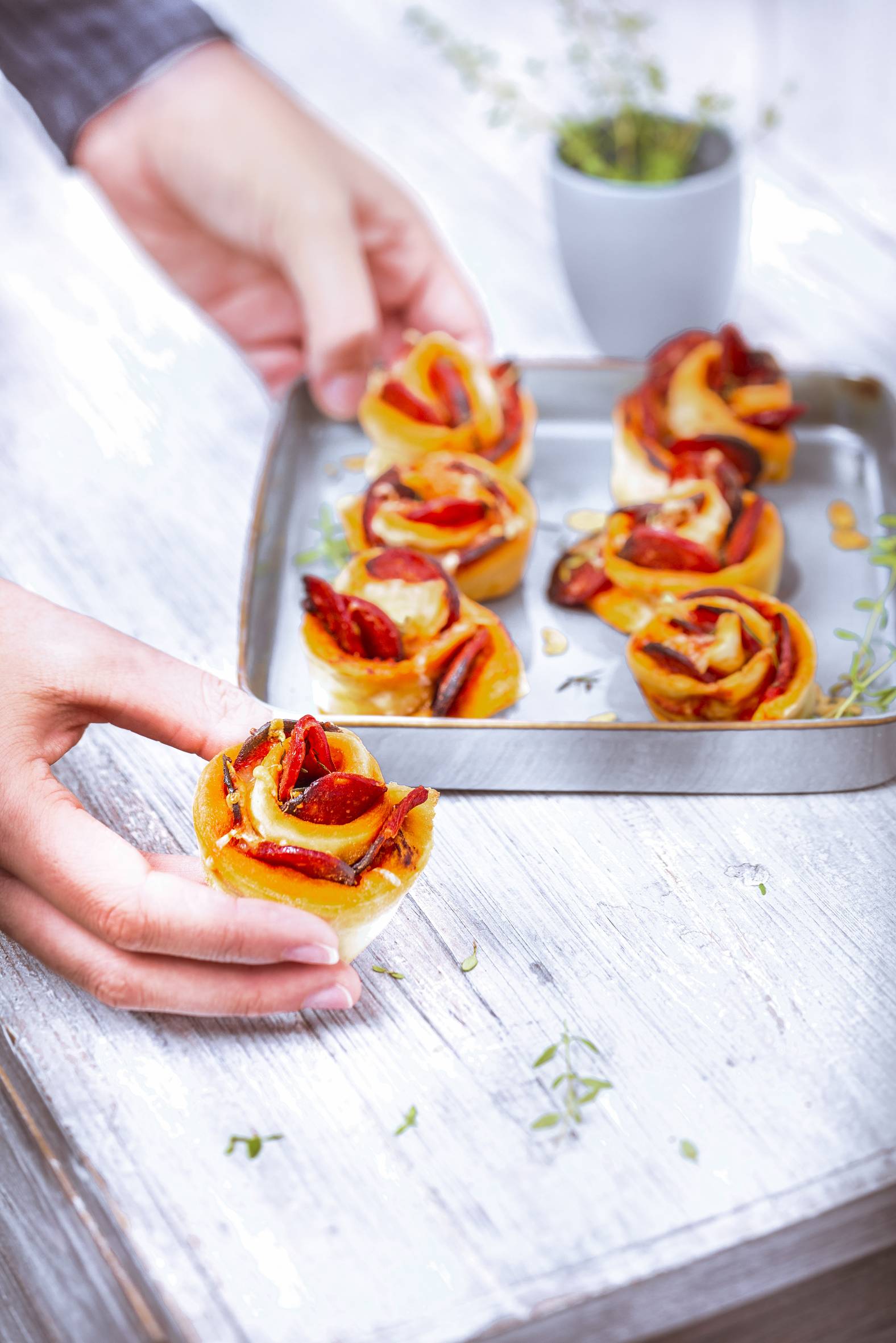 Pizza-Rosen - Rezepte undefined | Tefal