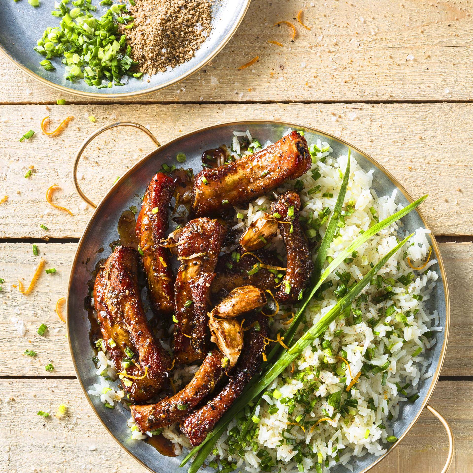 Chinesische Fünf-Gewürze-Spareribs - Rezepte Actifry Original 1kg | Tefal