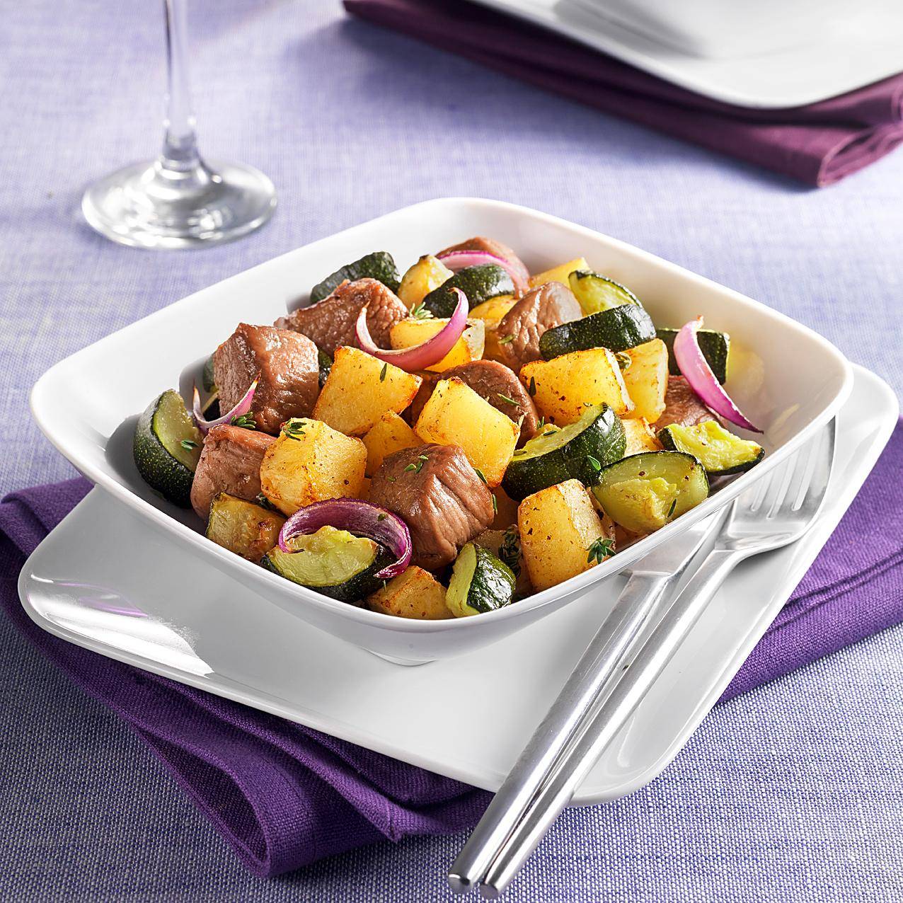Lammfleisch mit Gemüse - Rezepte Actifry Original 1kg | Tefal