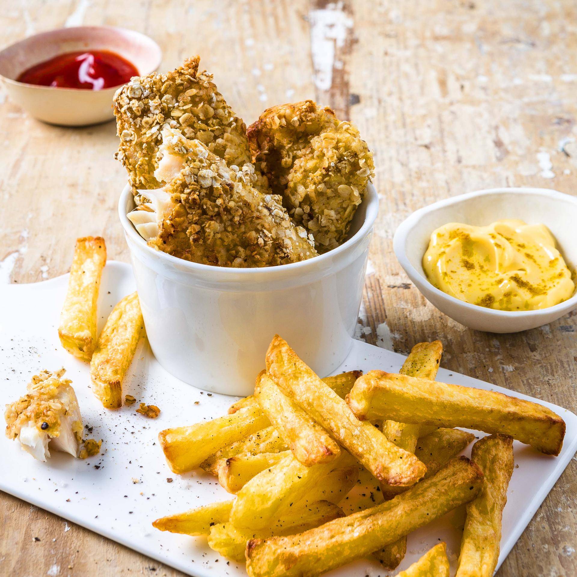 Fish and Chips - Rezepte Actifry Genius XL 2in1 | Tefal