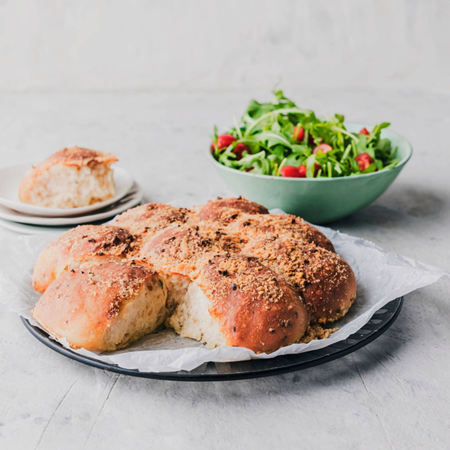 Knoblauchbrot - Rezepte Easy Fry Max | Tefal