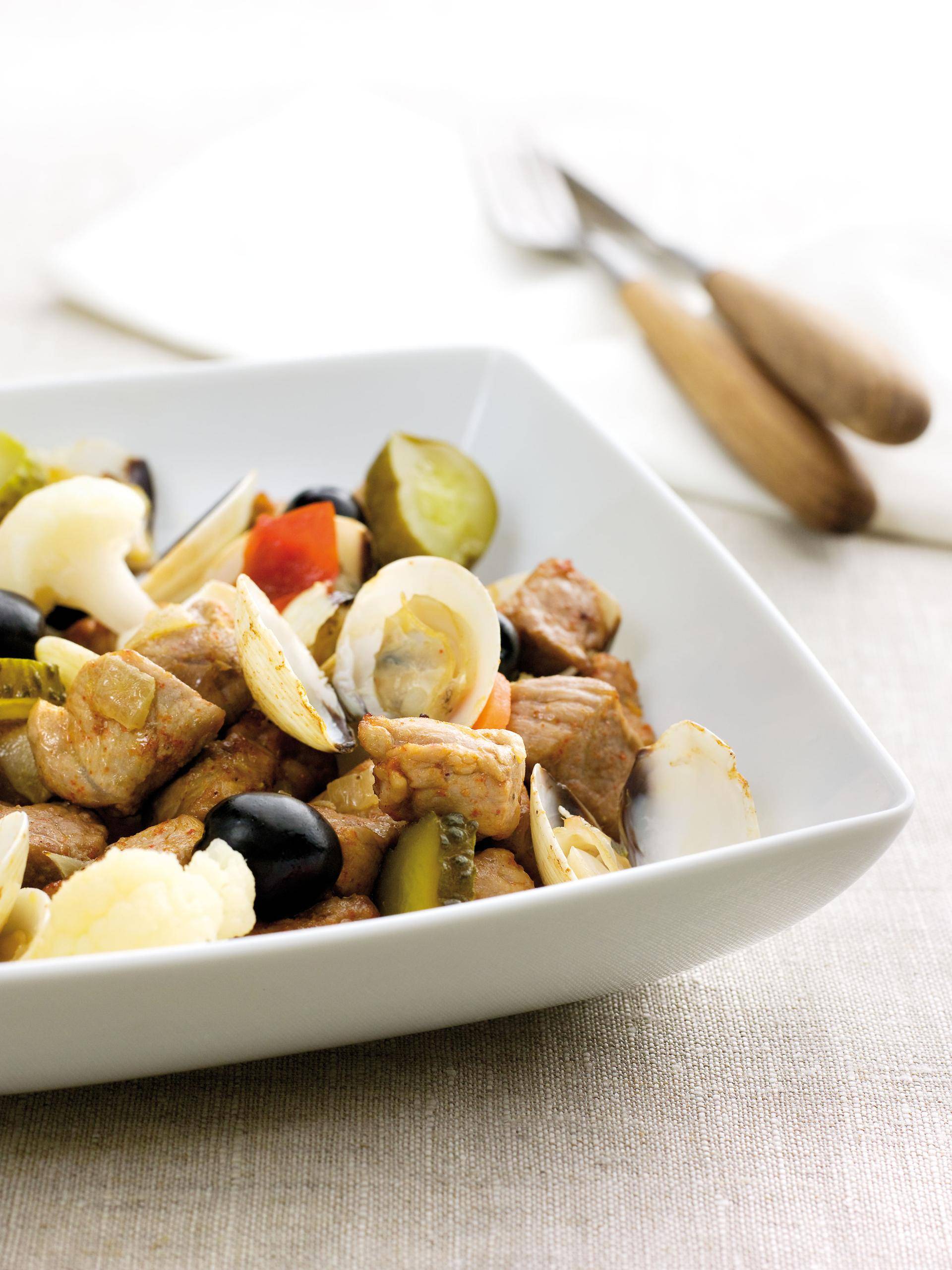 Schwein auf Alentejo-Art - Rezepte Actifry Original 1kg | Tefal