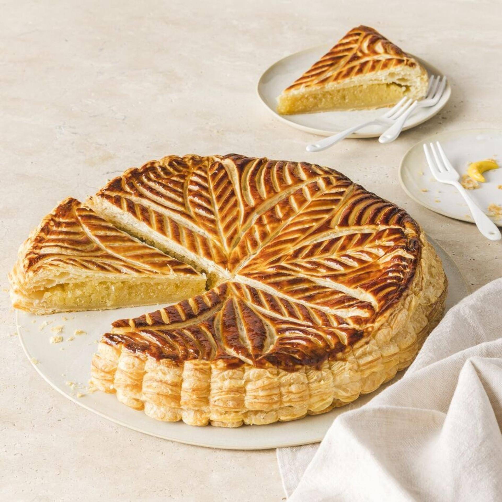 Französische 'Galette' mit Mandel-Frangipane-Füllung - Rezepte BAKE PARTNER | Tefal