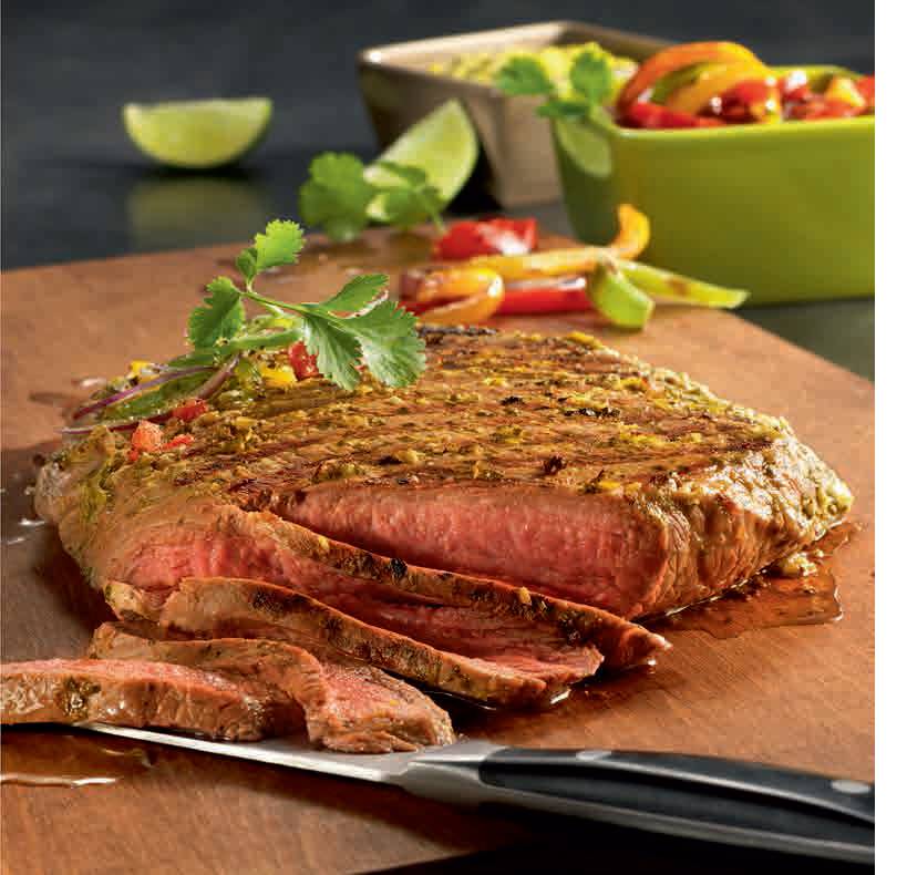 Marinierte Bavette mit Limette und Koriander - Rezepte OptiGrill | Tefal