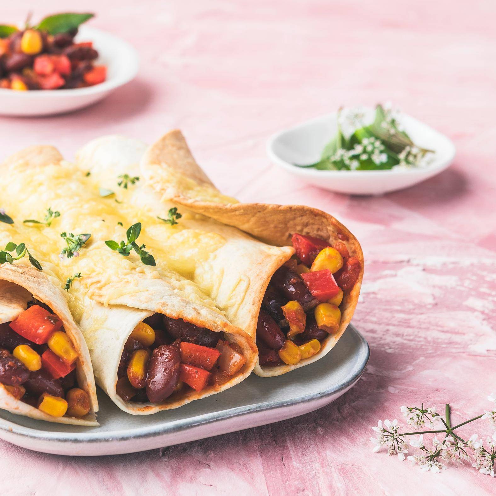 Veggie Enchiladas - Rezepte Smartcook Fry | Tefal