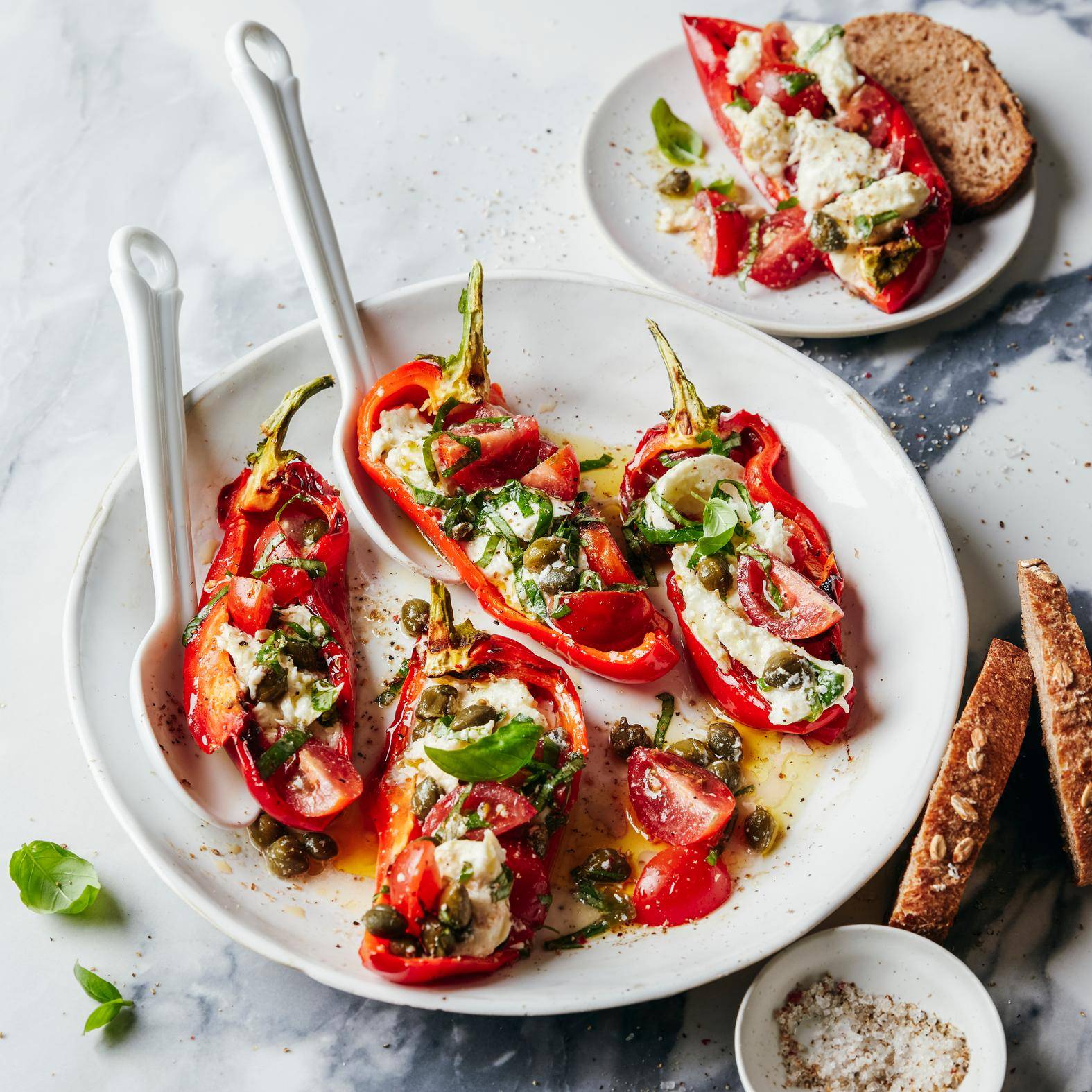 Neapolitanische gefüllte Paprikaschoten - Rezepte OptiGrill 2in1 | Tefal