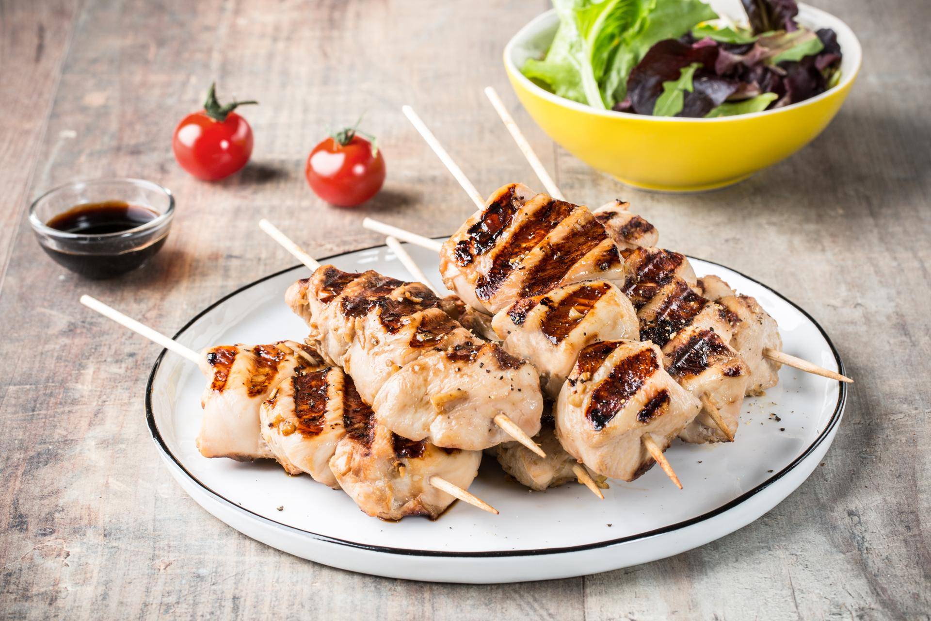Yakitori-Hähnchen - Rezepte OptiGrill | Tefal
