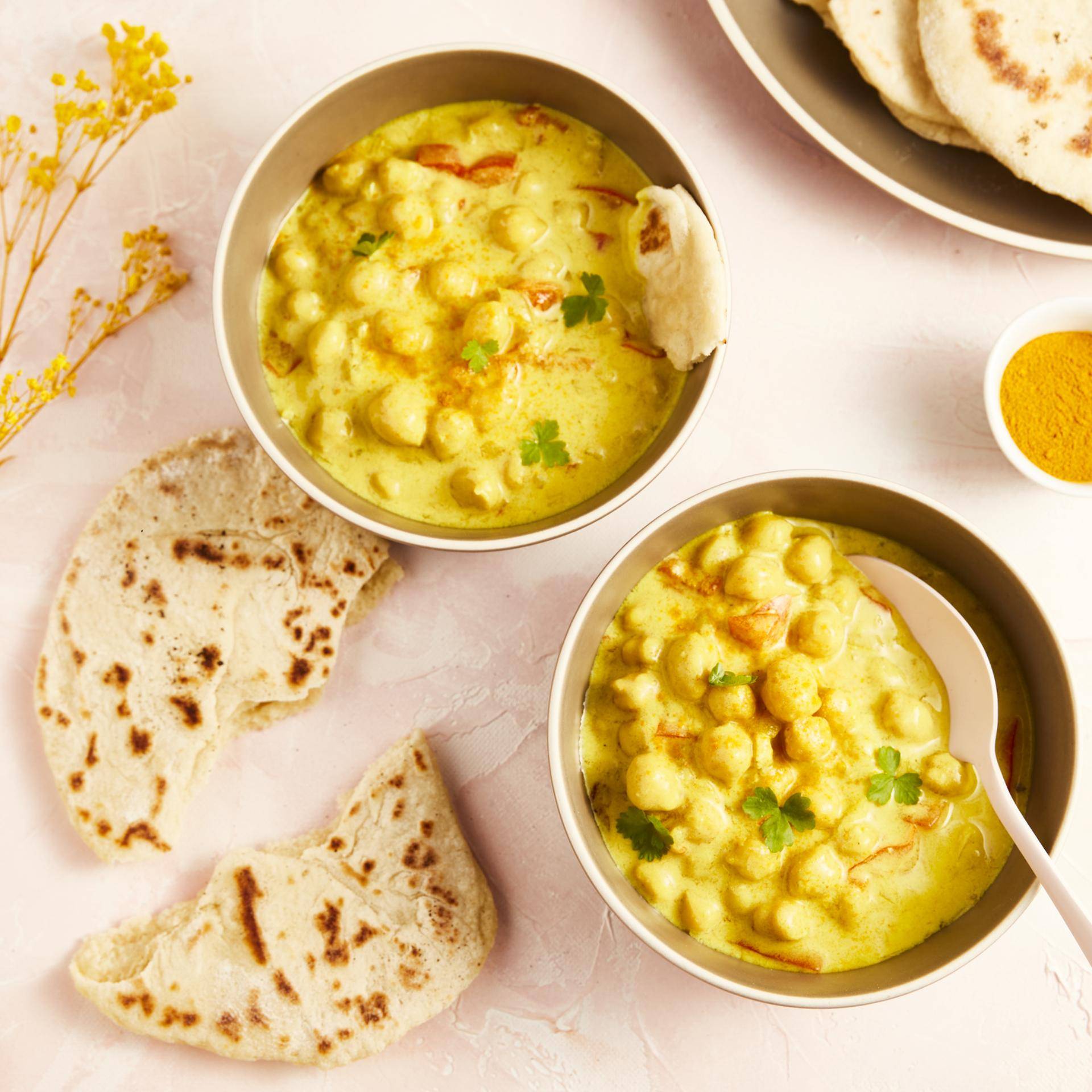 Curry mit Kichererbsen und Kokosnuss - Rezepte Turbo Cuisine | Tefal