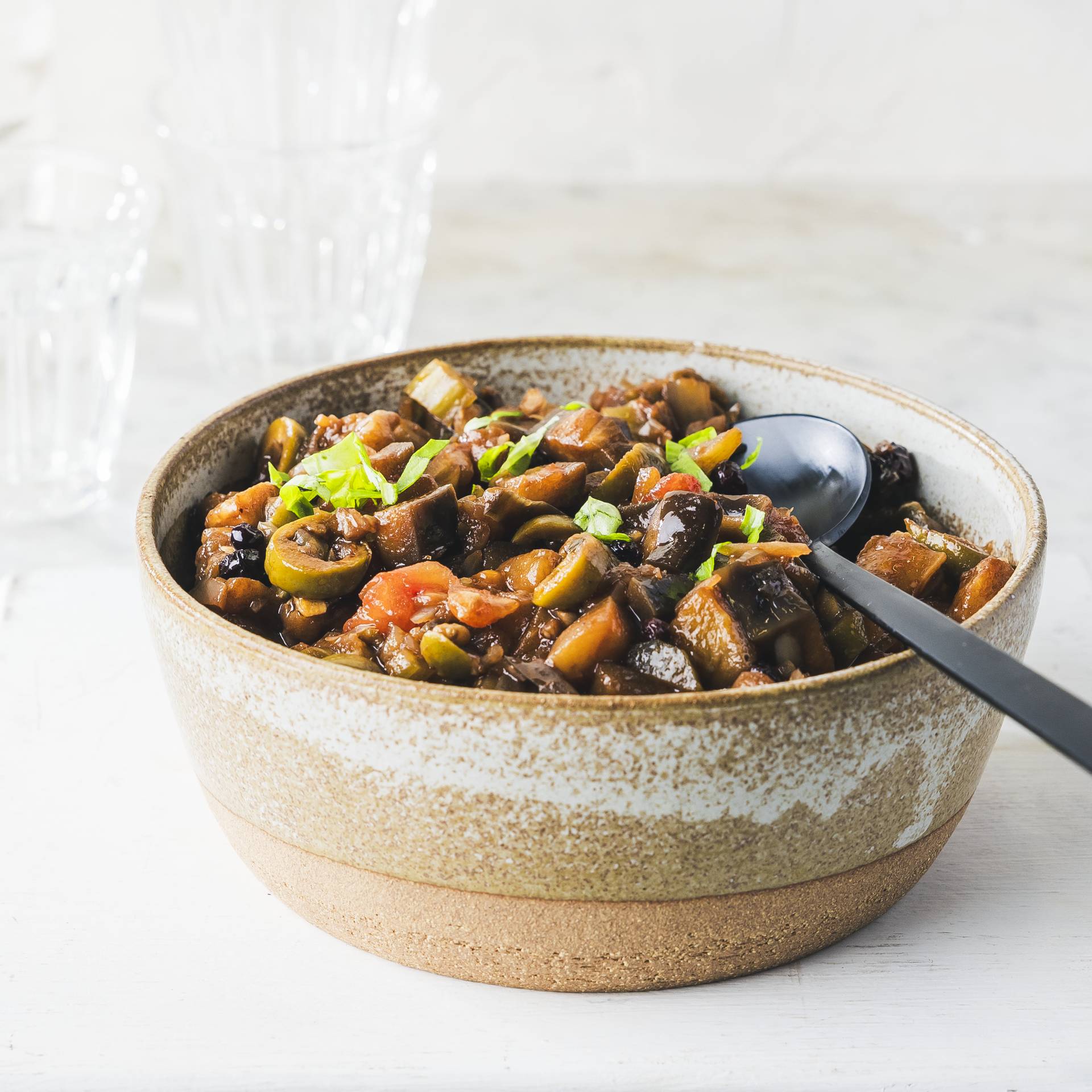 Sizilianische Rosinen-Caponata - Rezepte Smartcook Infinity Autostir | Tefal