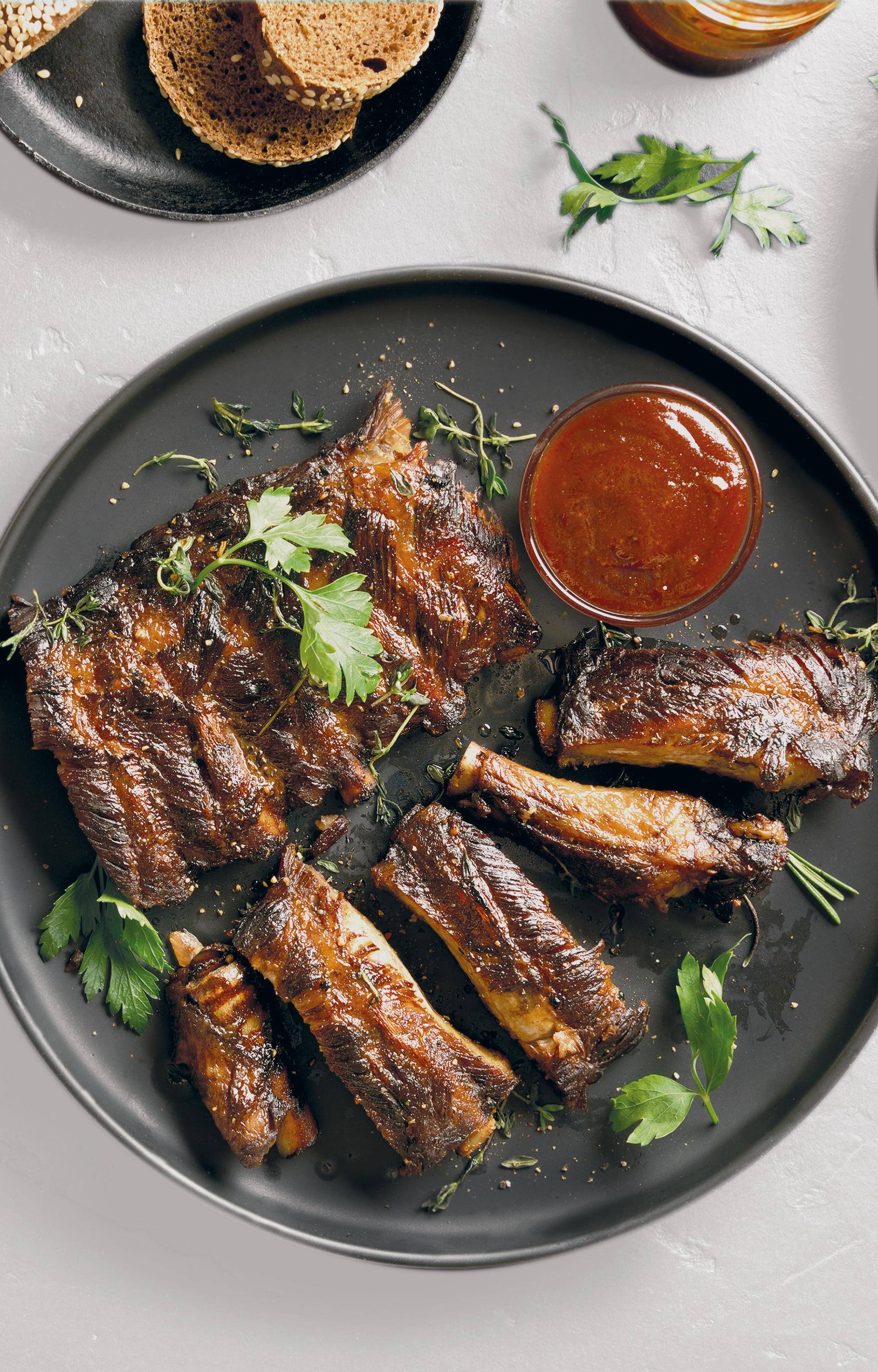 Gegrillte Obstspieße mit Schokoladensauce - Rezepte OptiGrill 2in1 | Tefal