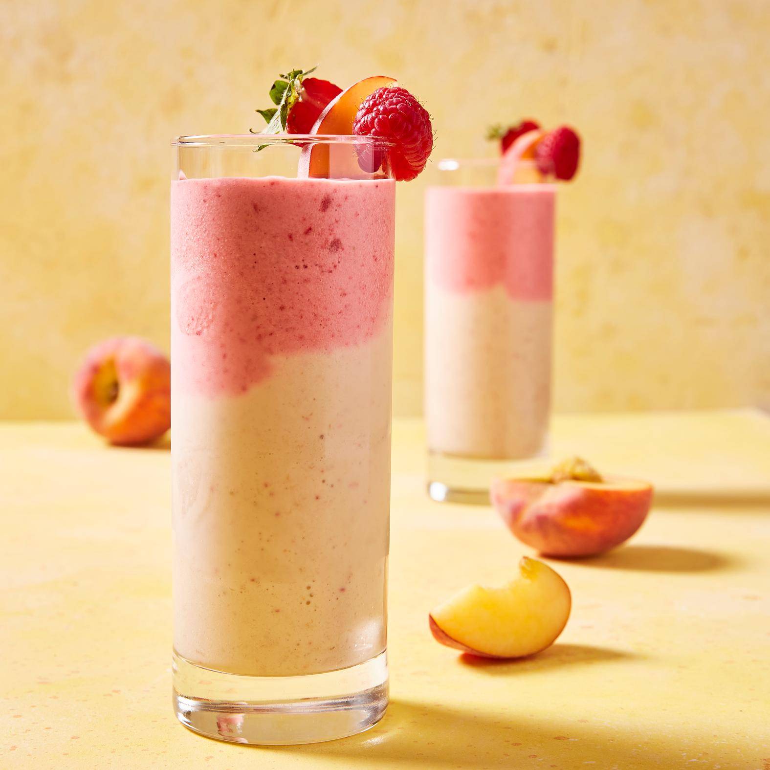 Cremiger Smoothie aus Pfirsich und roten Beeren - Rezepte Perfectmix + | Tefal