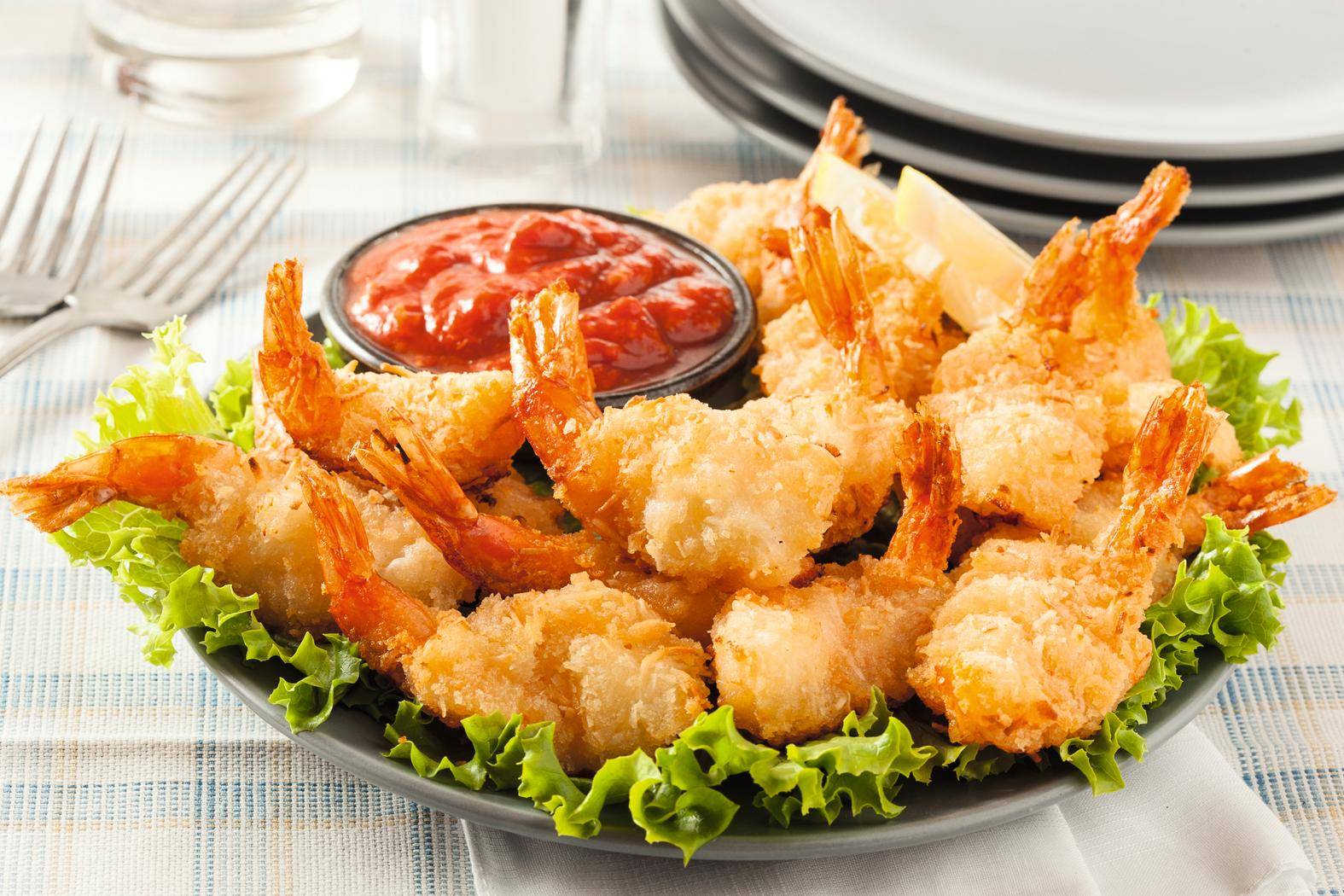 Knusprige panierte Garnelen in süß-saurer Soße - Rezepte Easy Fry XL Surface | Tefal